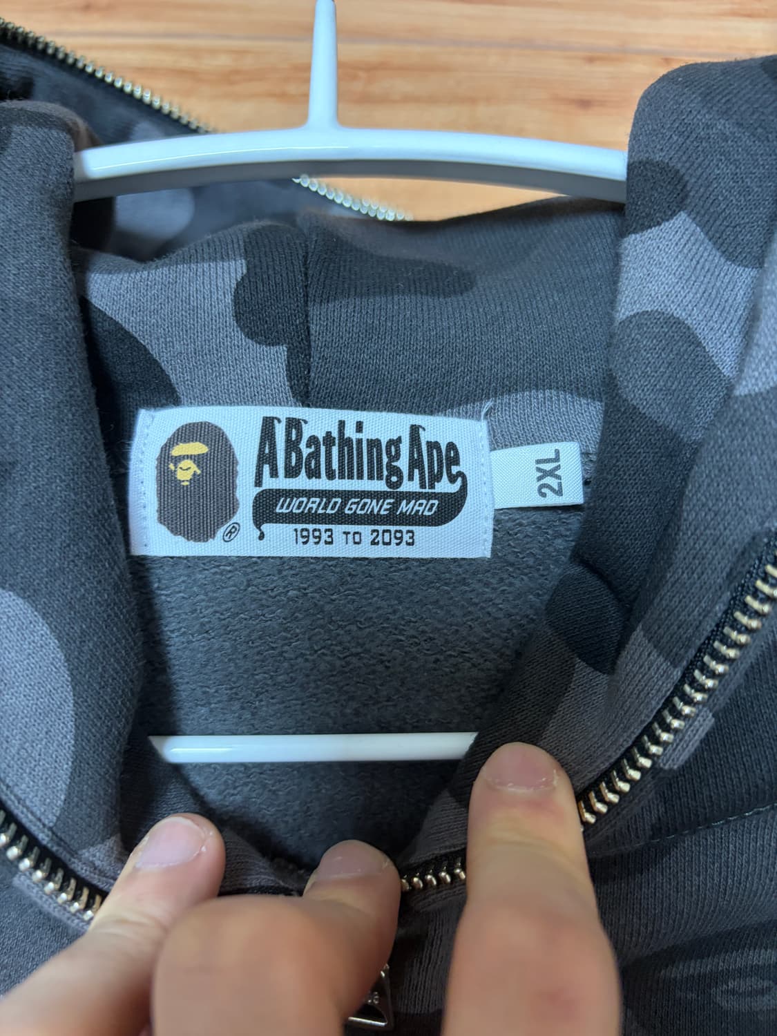 베이프 후드집업 상품이미지2