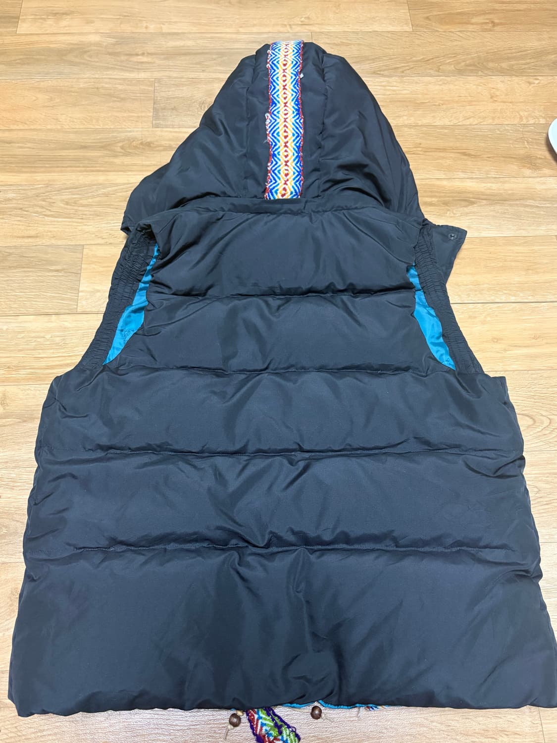 빈티지 모리스타일 투웨이 조끼패딩 상품이미지4