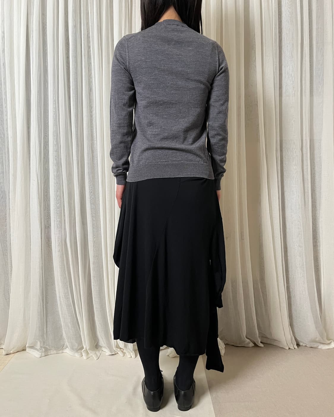 꼼데가르송 스트라이프 패치 니트 conme des garcons 상품이미지2