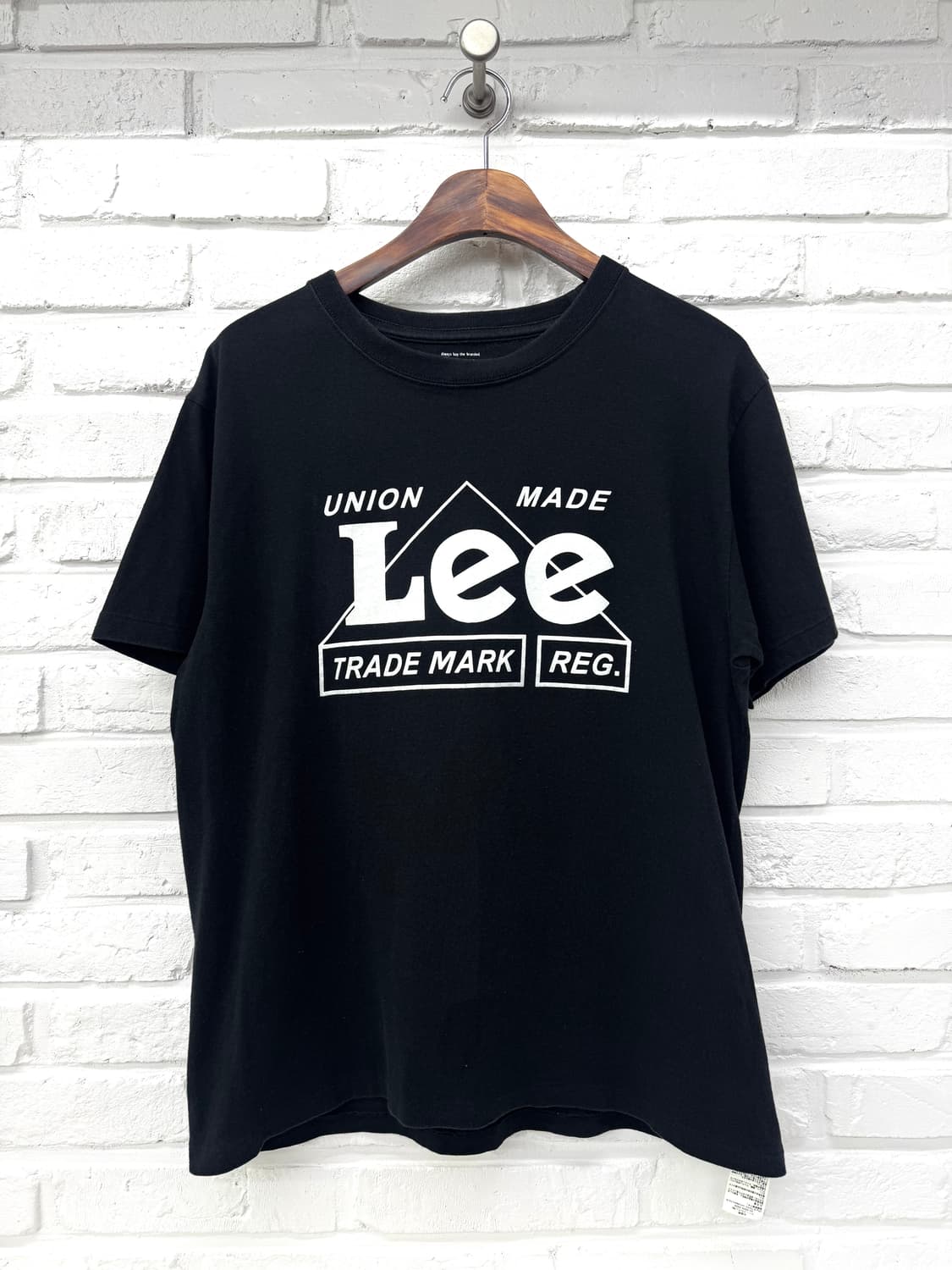 Lee 블랙 로고 반팔티 상품이미지3