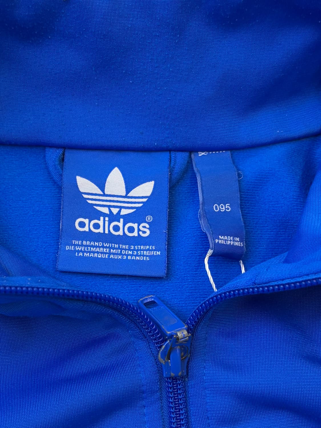 아디다스 3 스트라이프 파이어버드 포카리블루 트랙탑 상품이미지4