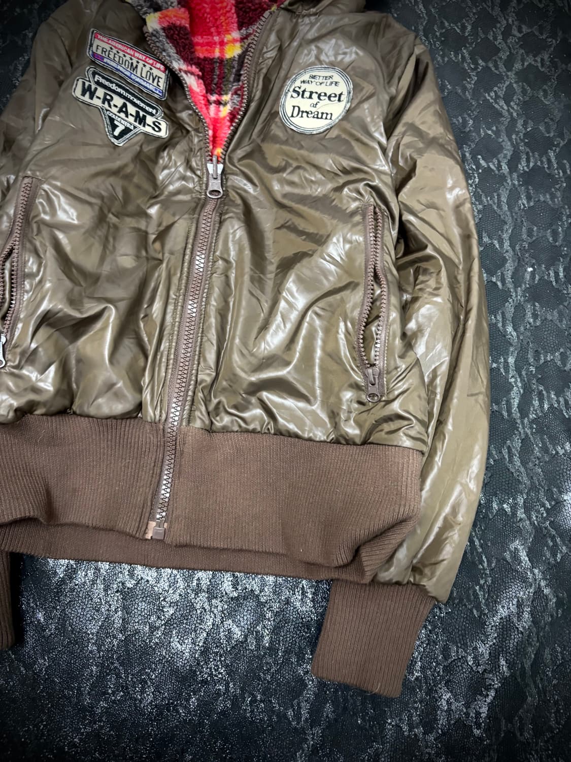“Vintage”Y2K&Kitsch Mood reversible Padd 상품이미지6