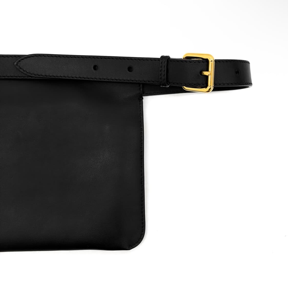 [OS] 버버리 레더 슬림 벨트백 크로스 슬링백 블랙 상품이미지5