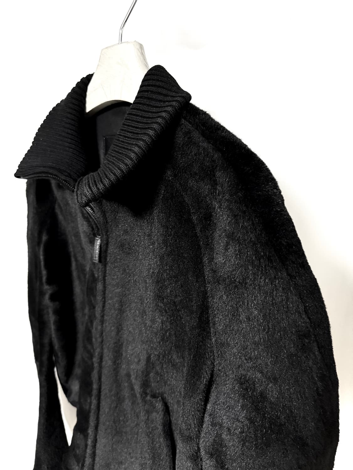 캘빈클라인 메인컬렉션 밀리터리 2way 리얼퍼 레더 봄버 상품이미지2