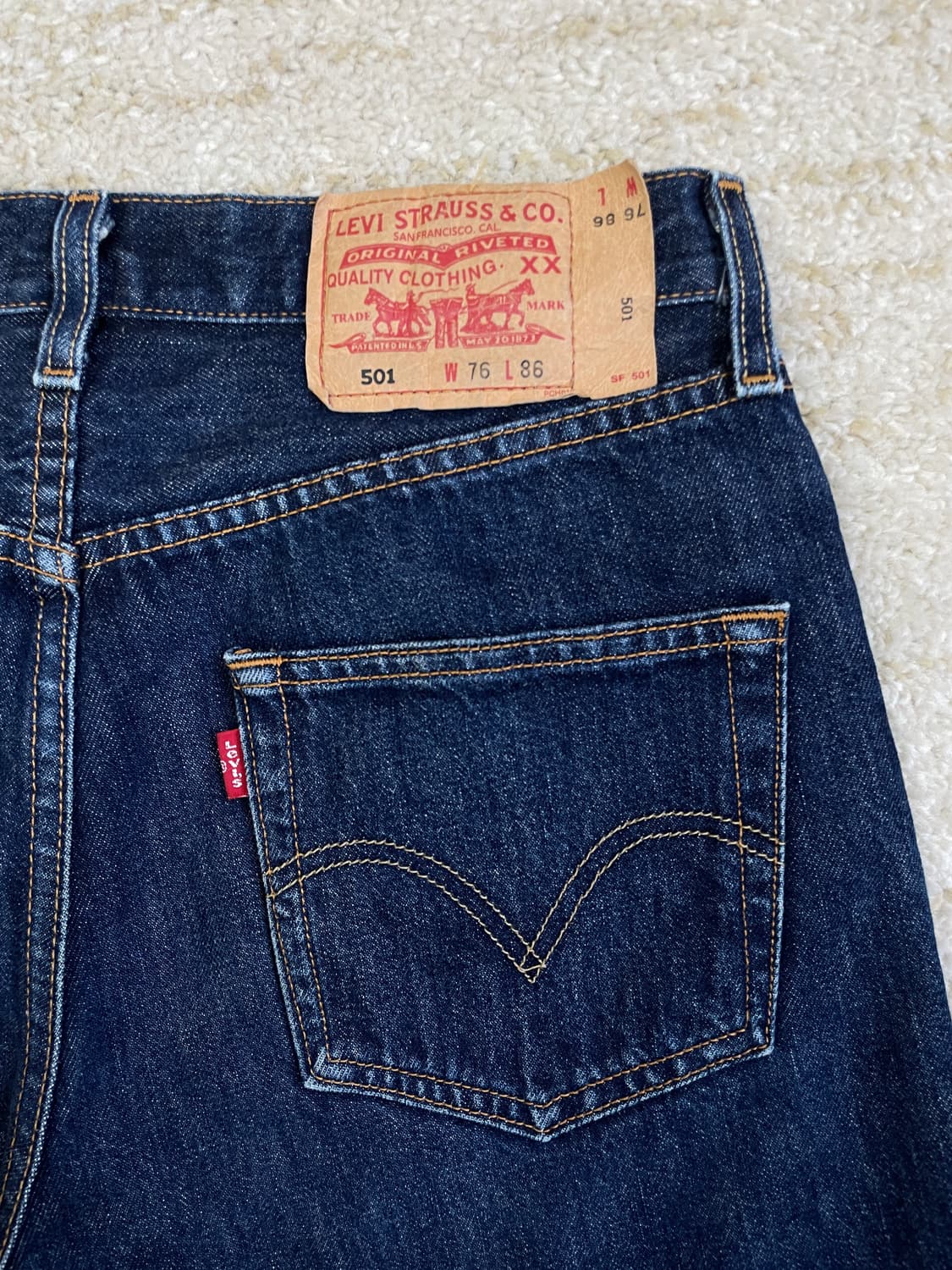 [30] 90s Levi’s 리바이스 501 빈티지 청바지 데님 상품이미지3