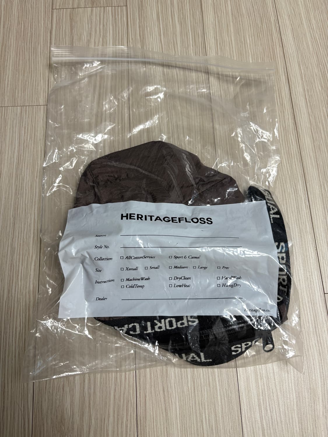 Heritage floss 토트백 상품이미지2