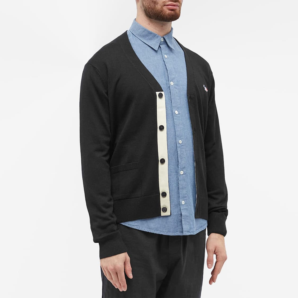 메종키츠네 신형 트리컬러 폭스 가디건 상품이미지3