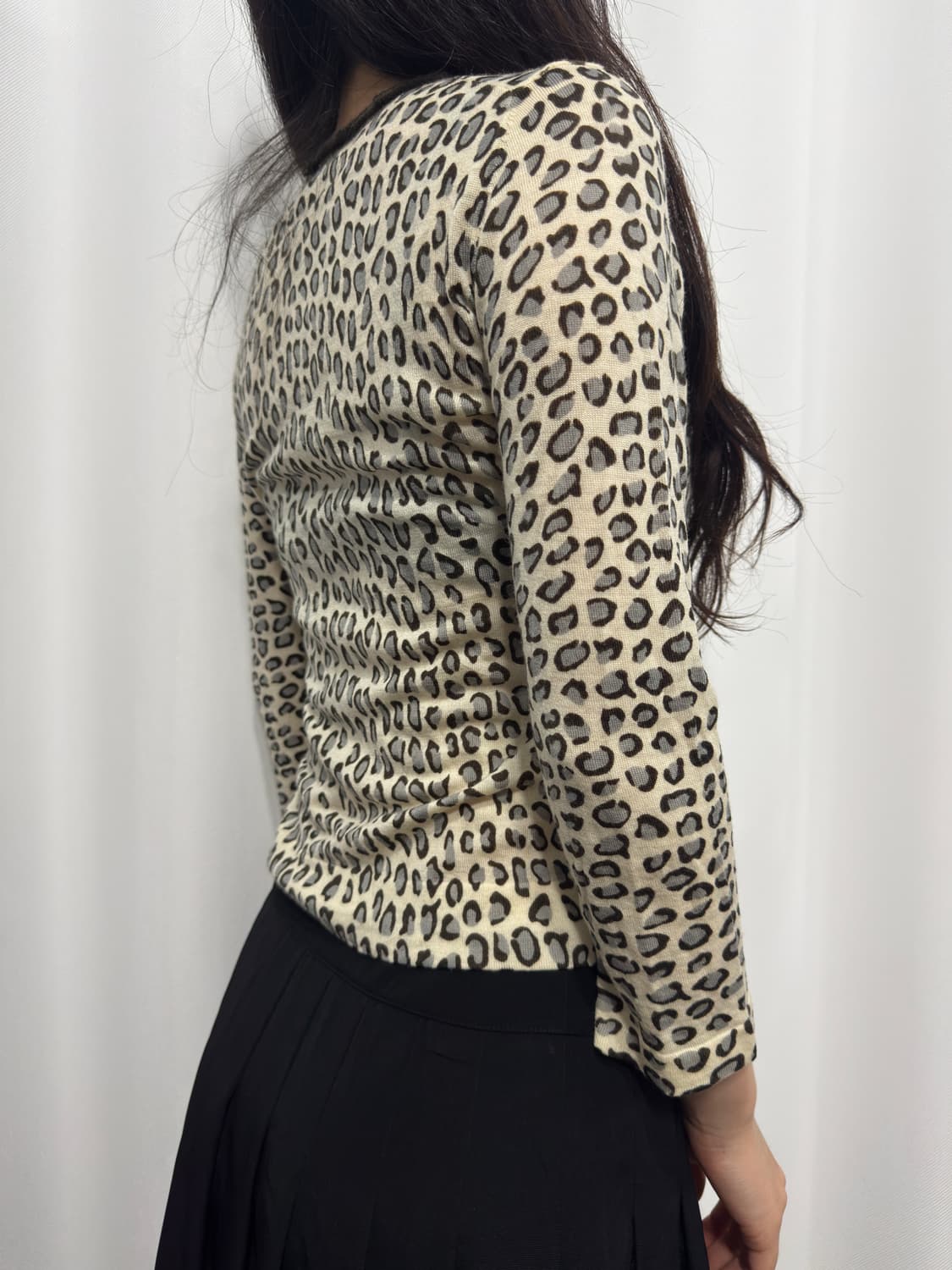 leopard cardigan 상품이미지4