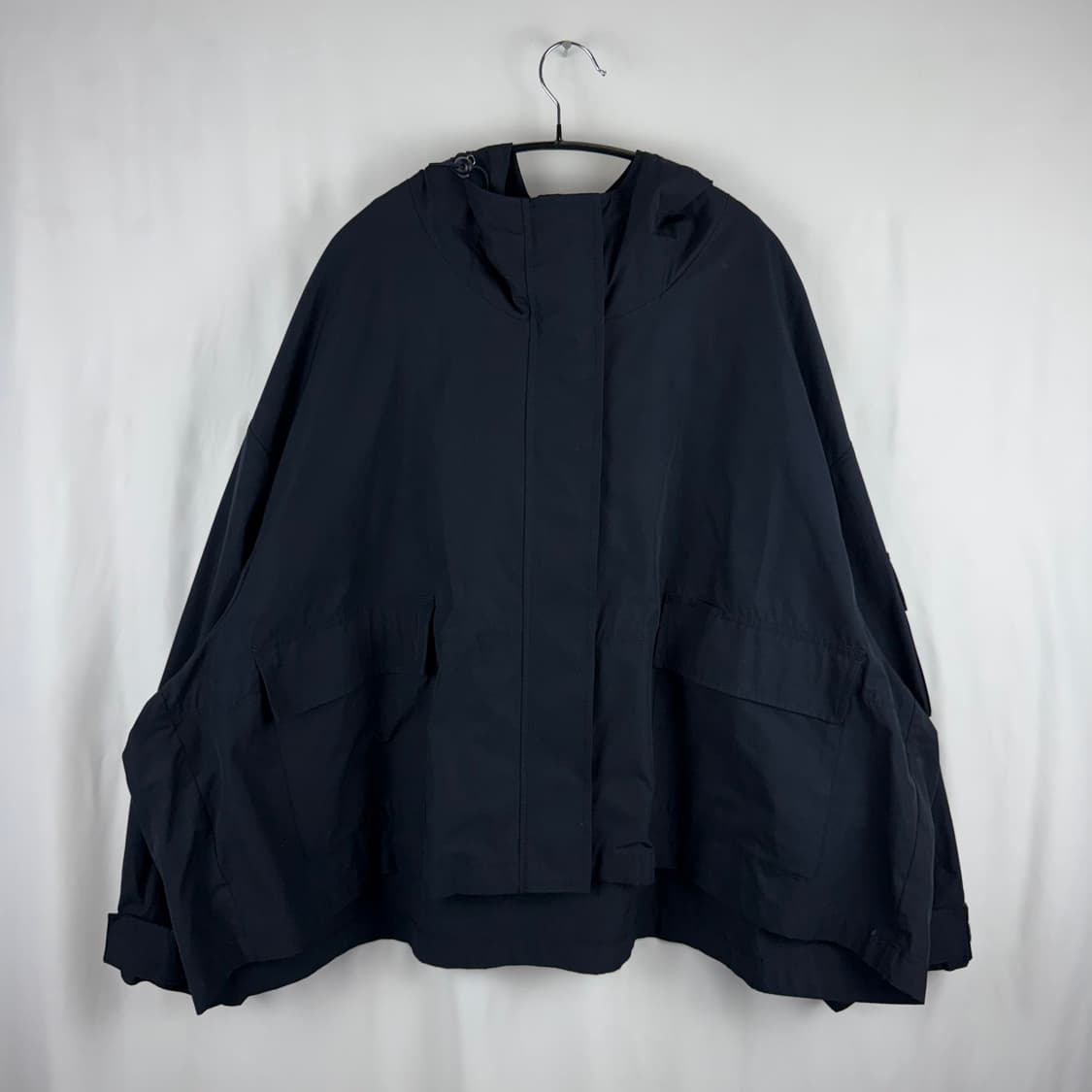 (무료배송)F) 스튜디오톰보이 오버핏 나일론 자켓 다크네이비 상품이미지2