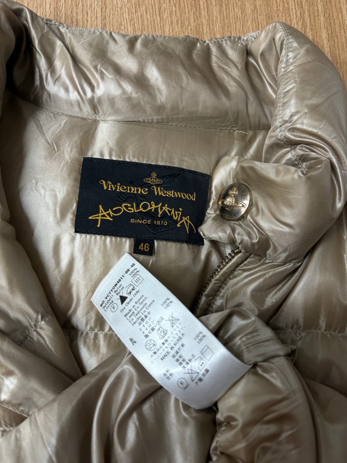 비비안 웨스트 우드 아카이빙 경량패딩 상품이미지6