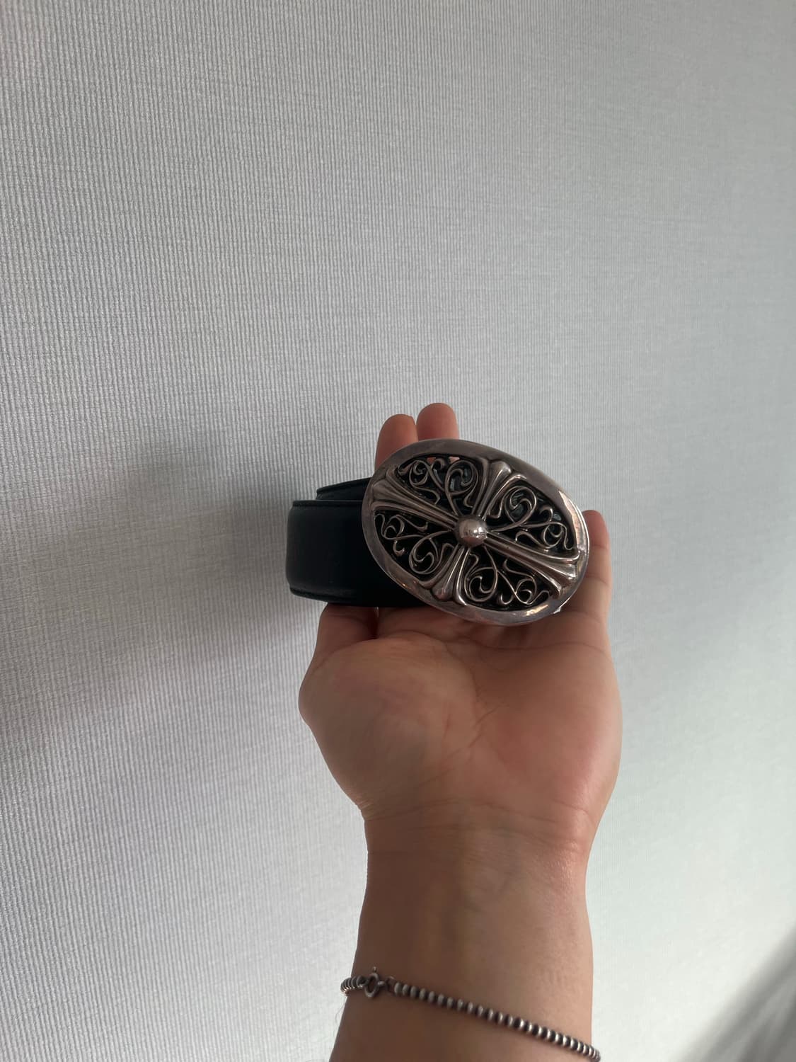 크롬하츠 클래식 오발 벨트 1.5 인치 34사이즈 상품이미지5