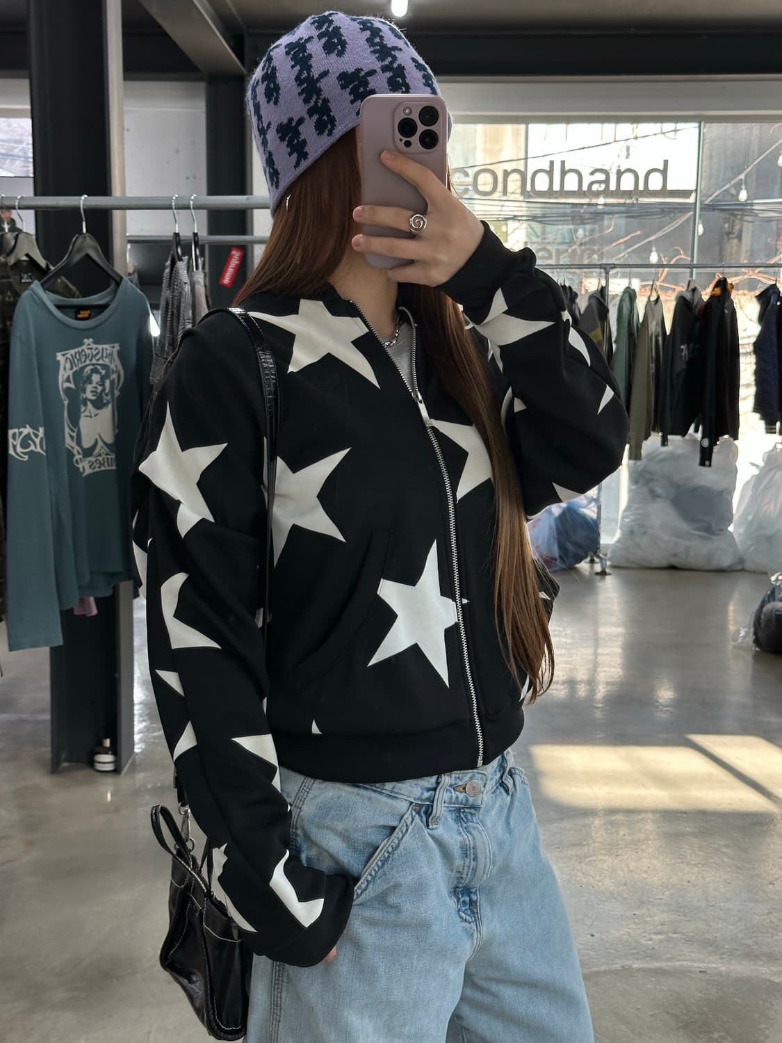 아디다스 빅스타 셔링 블루종 져지 상품이미지3