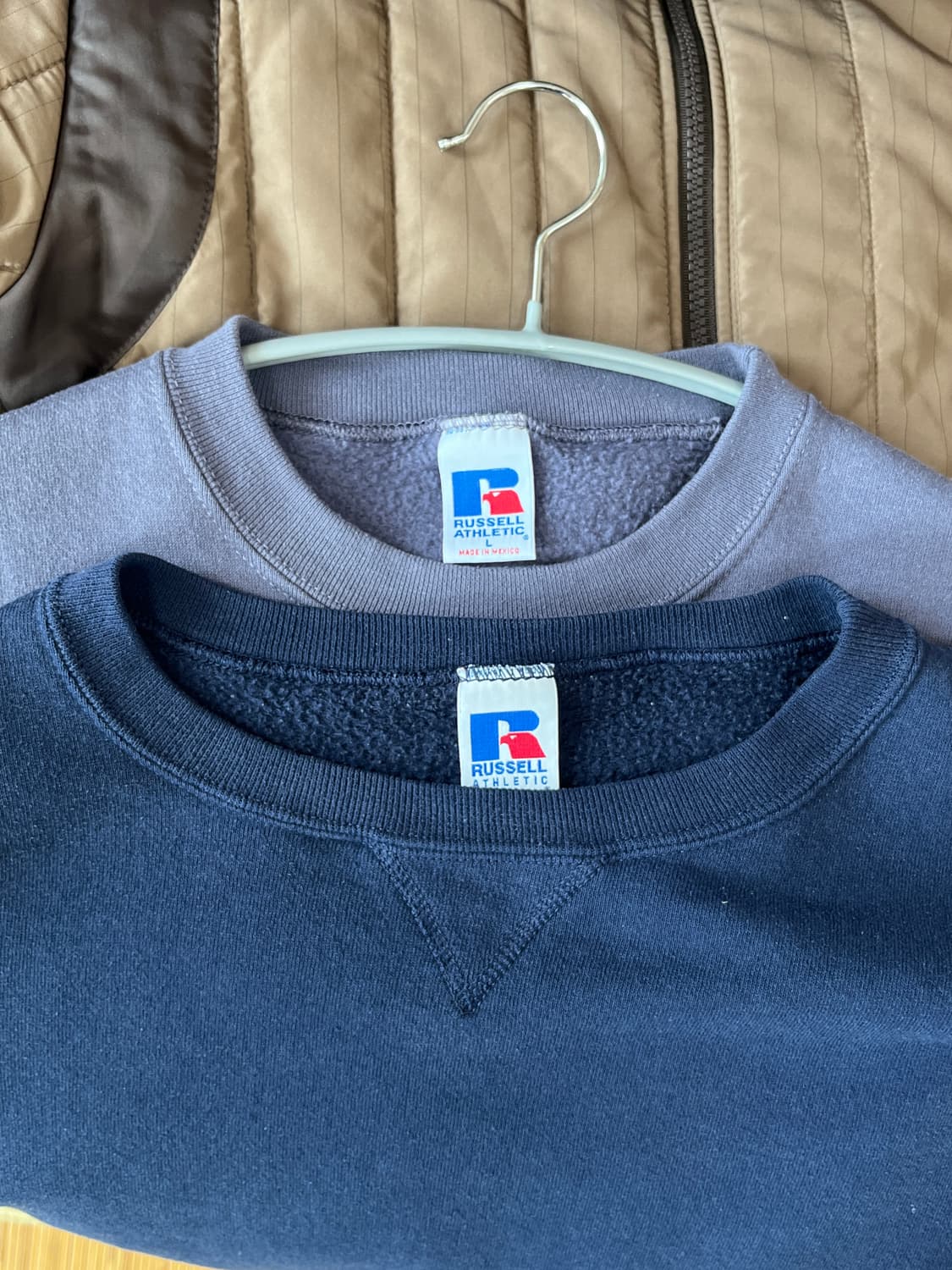 러셀 90s 스웻셔츠 맨투맨 라벤더 퍼플 상품이미지8