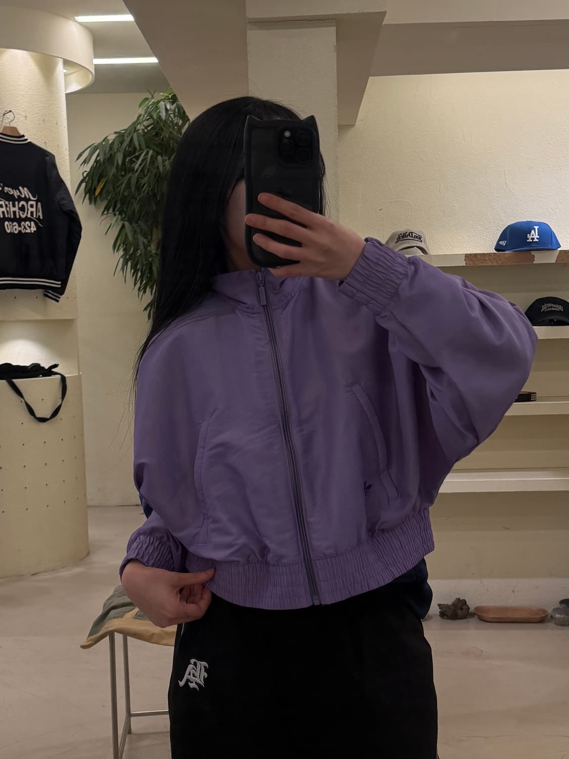 아디다스 크롭 우븐 트랙 바람막이 자켓 U101 상품이미지1