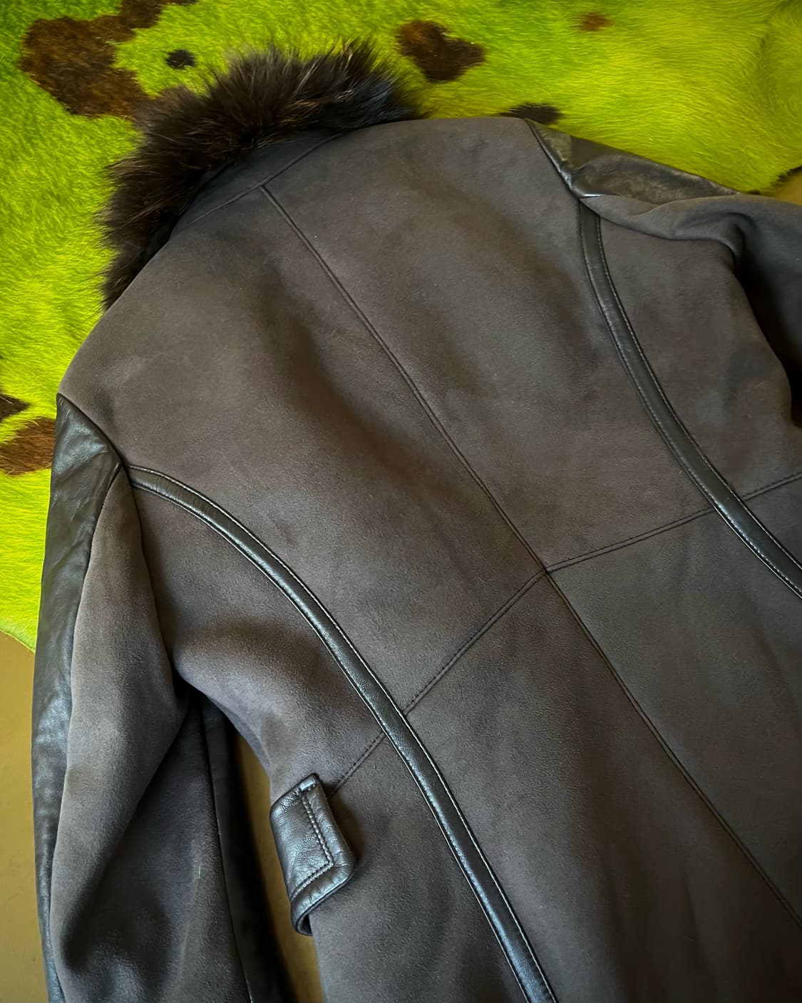 ARDENT MIZ Itlaian Fox & Lamb V-Kei Coat 상품이미지9