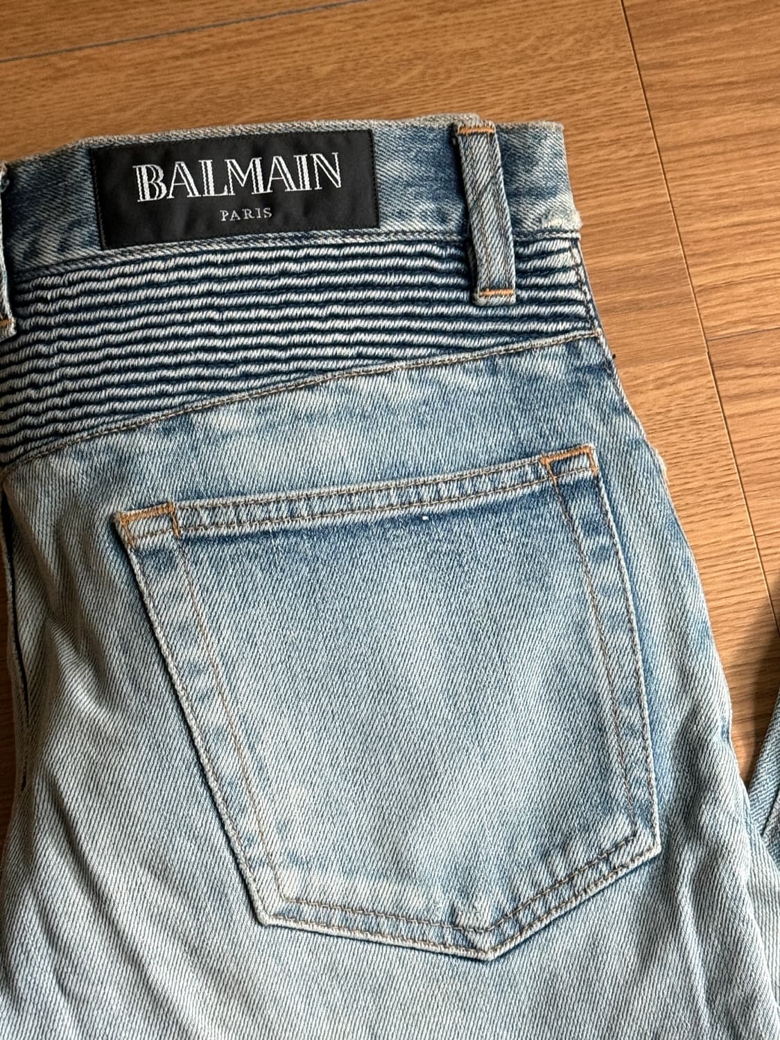 발망 남성 바이커 데님 청바지  상품이미지2