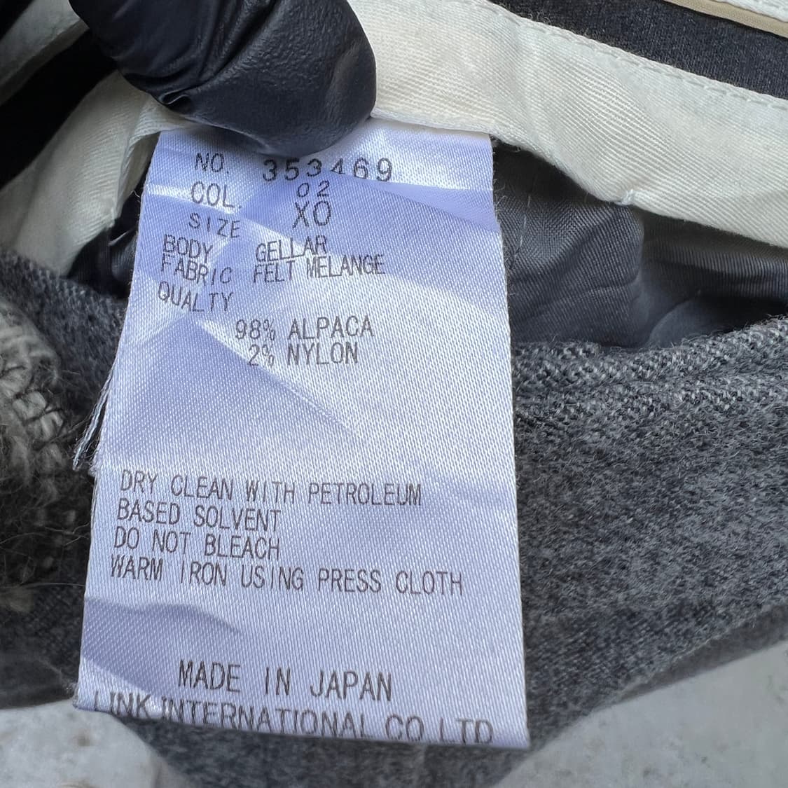 Theory 와이드 크롭 팬츠 상품이미지6