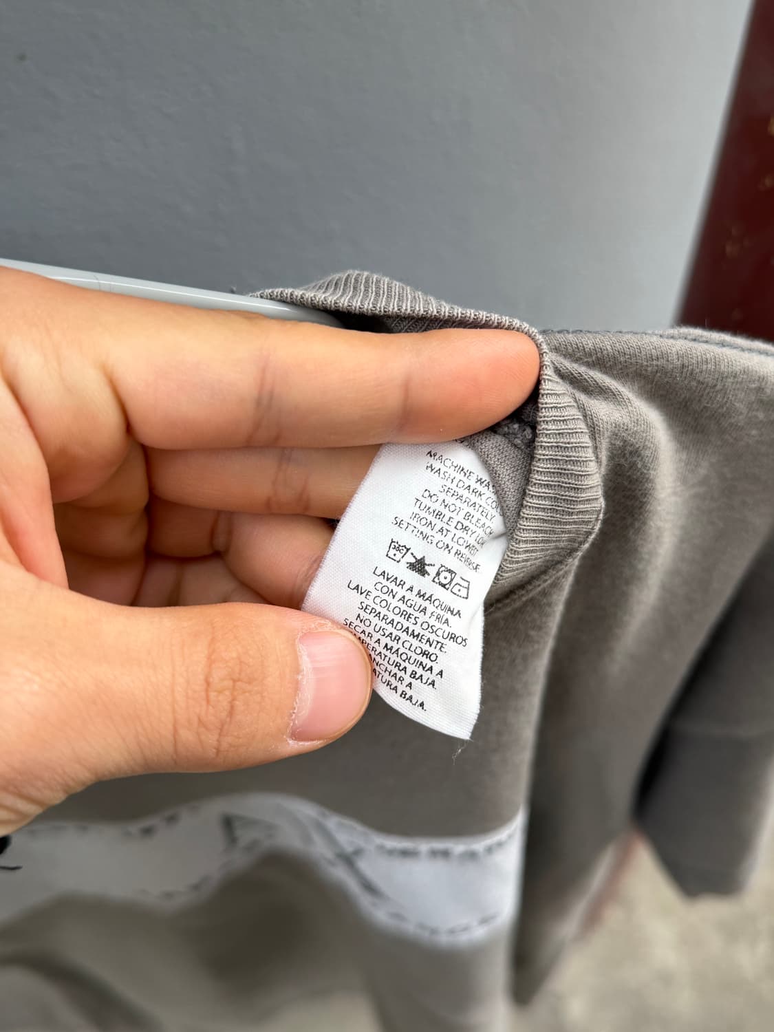 아르마니 익스체인지 트롱프뢰유 티셔츠 (튜블러) 상품이미지5