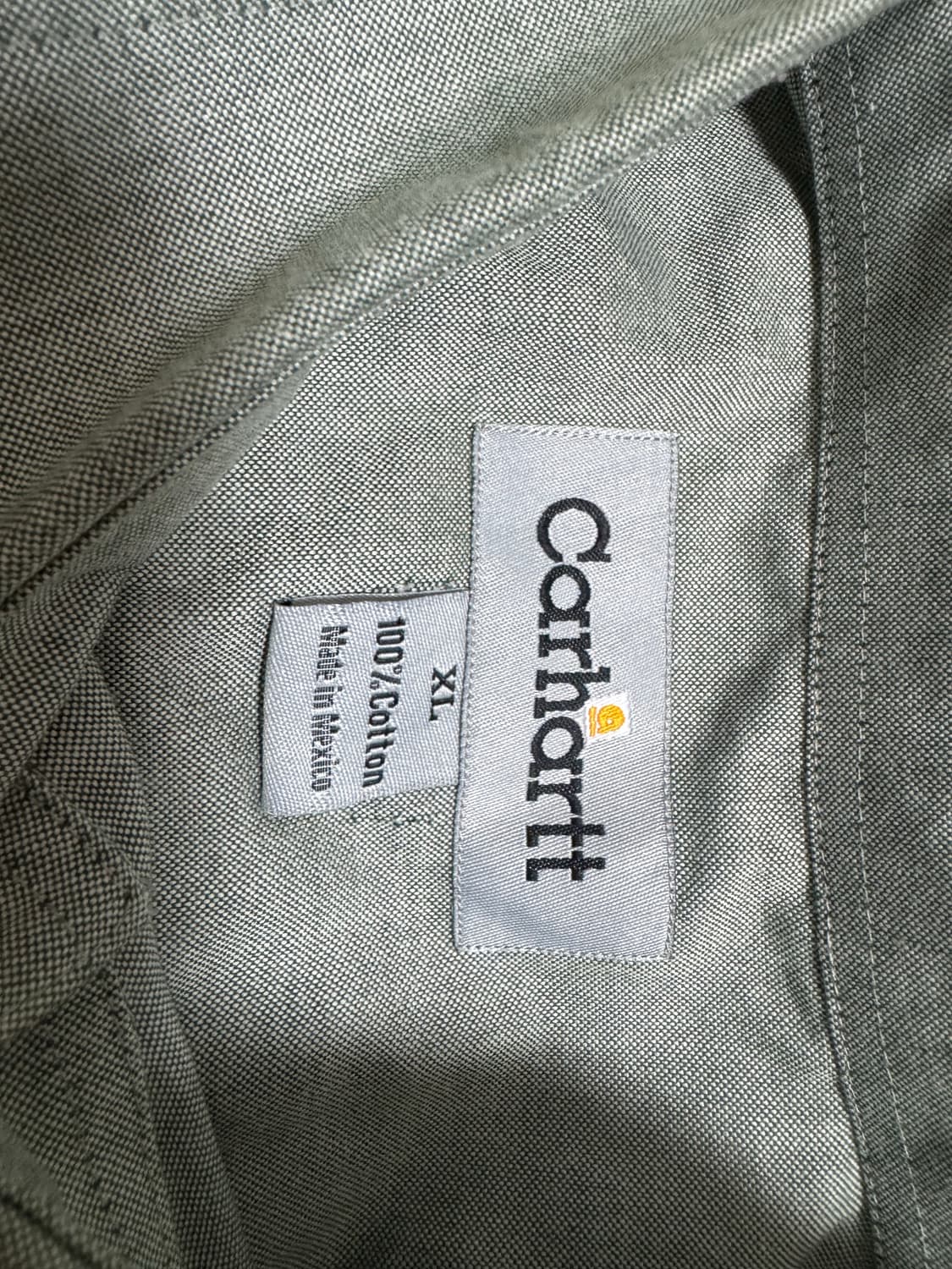 빈티지 칼하트 그레이셔츠 상품이미지3