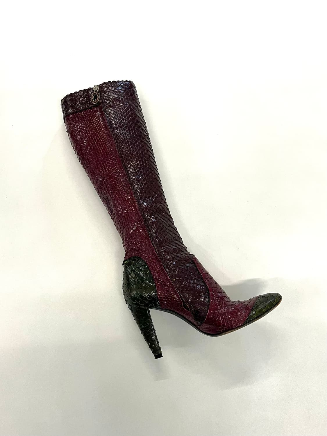 세르지오 로시 파이톤 롱부츠 상품이미지3