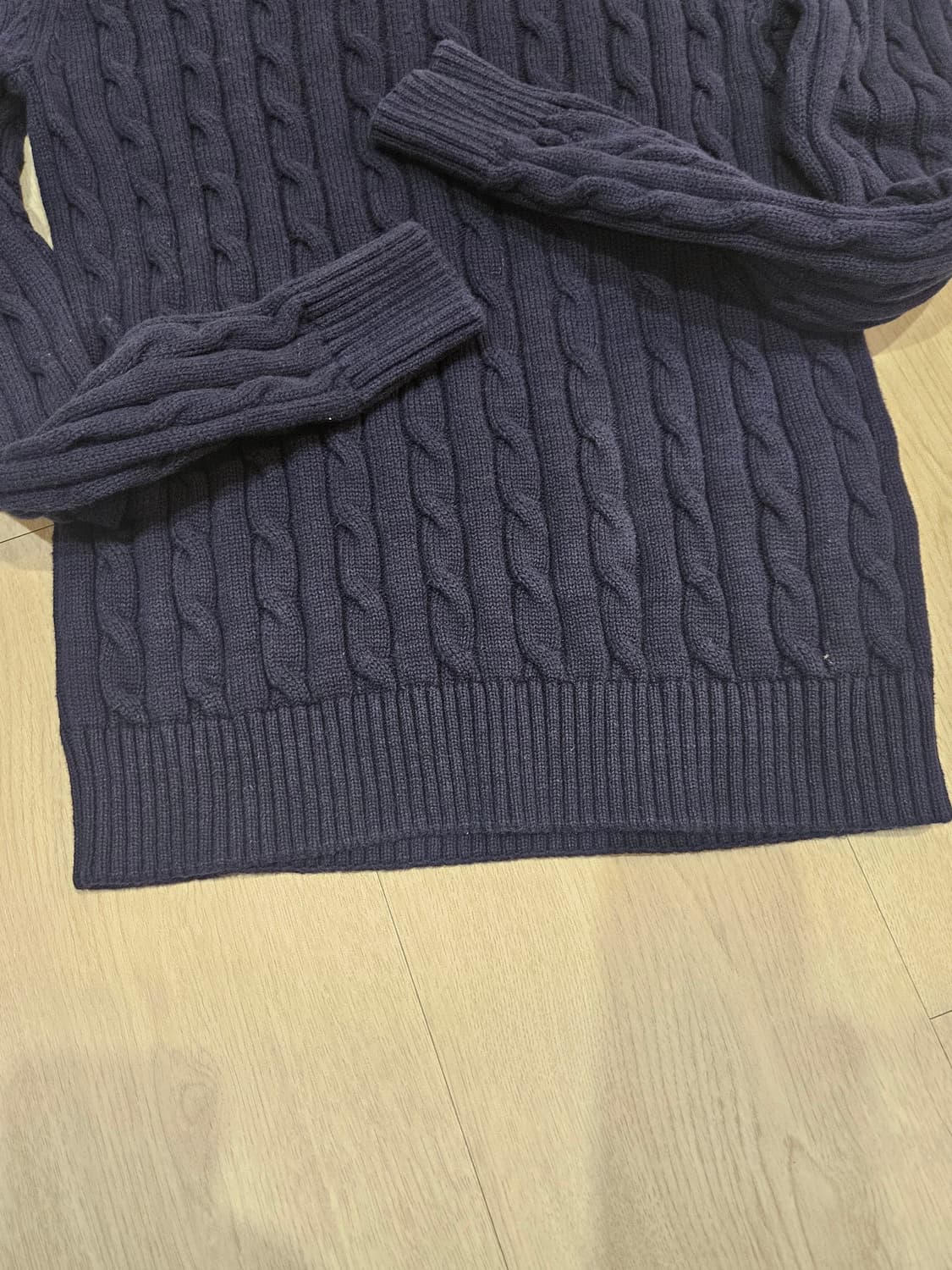 폴로랄프로렌 피마코튼 네이비니트s 상품이미지6