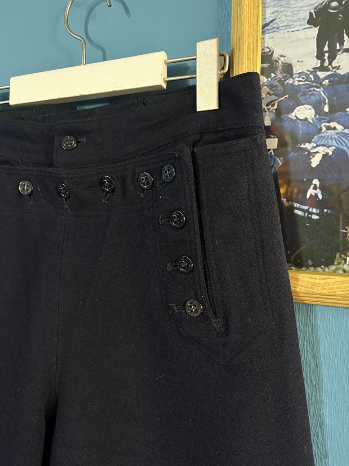 70’s USN Wool Sailor Pant. 상품이미지3