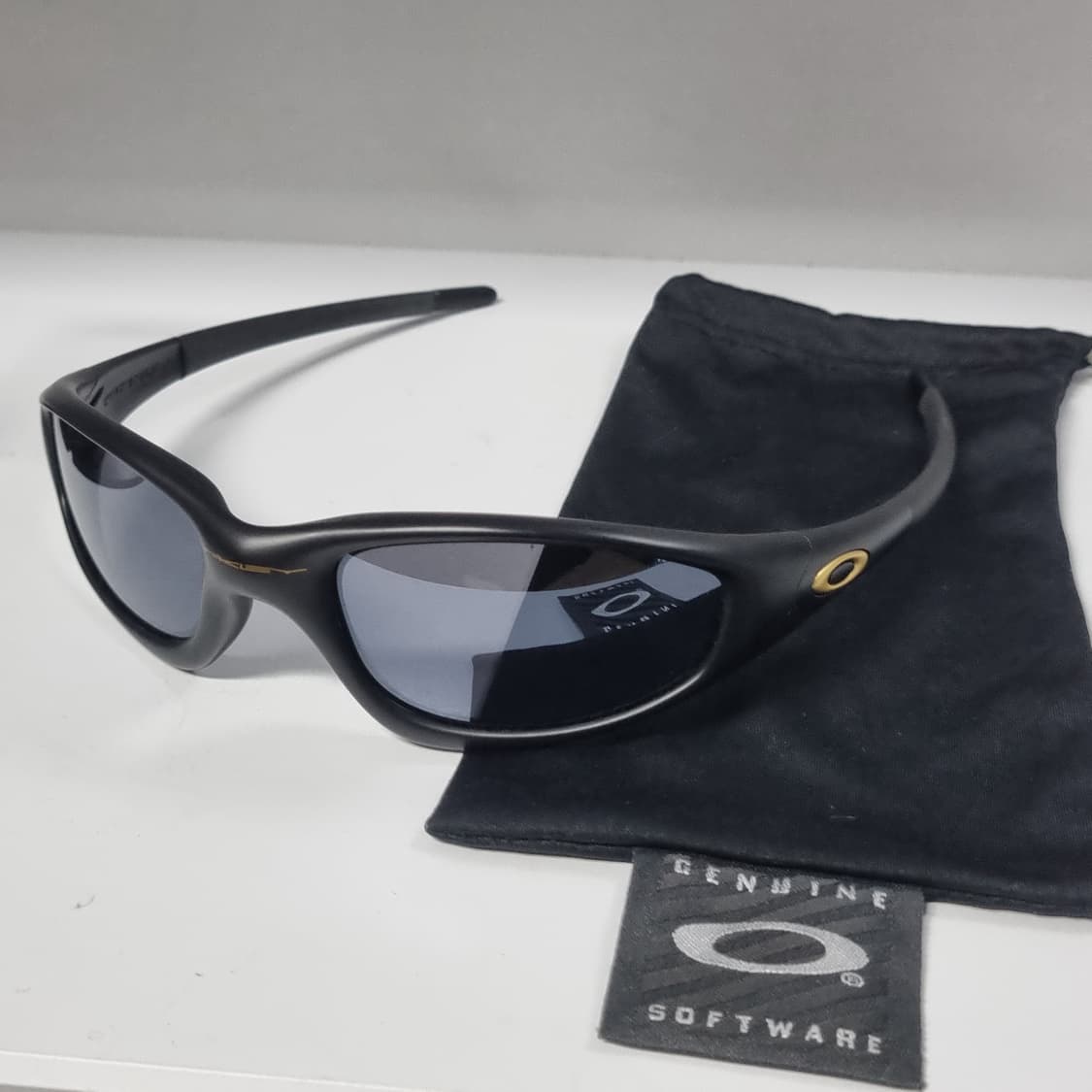 오클리 뉴 스트레이트 자켓 (1999) 블랙 새렌즈 상품이미지1