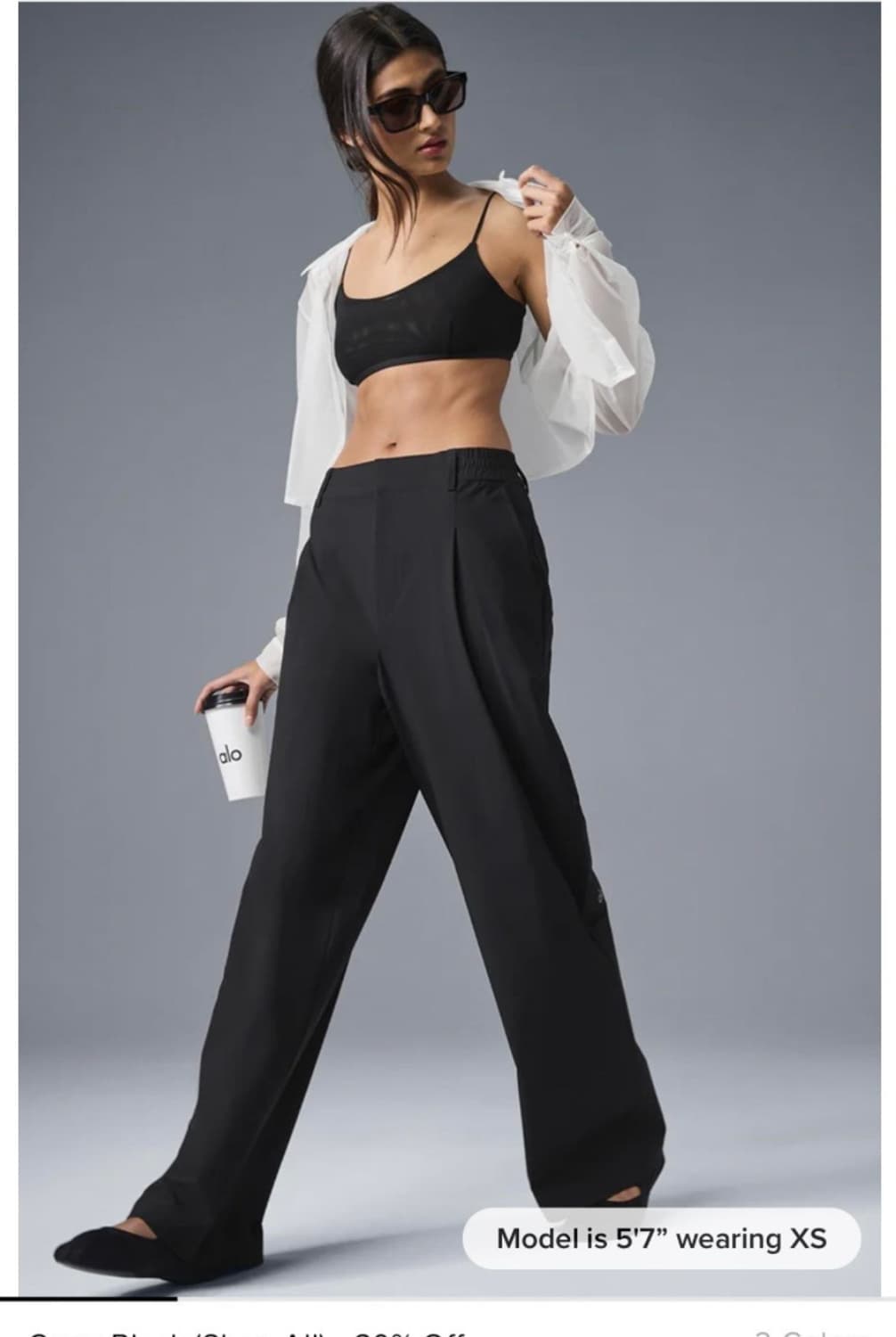 알로 요가 하이 웨이스트 퍼슈트 트라우저 상품이미지2