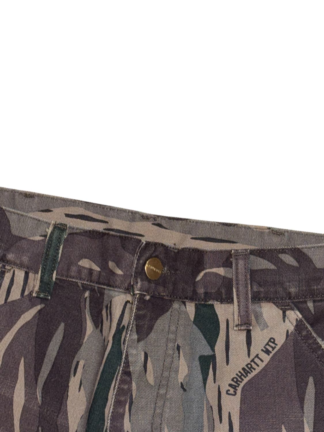 칼하트 wip 카모 카펜터 싱글니 팬츠 상품이미지8