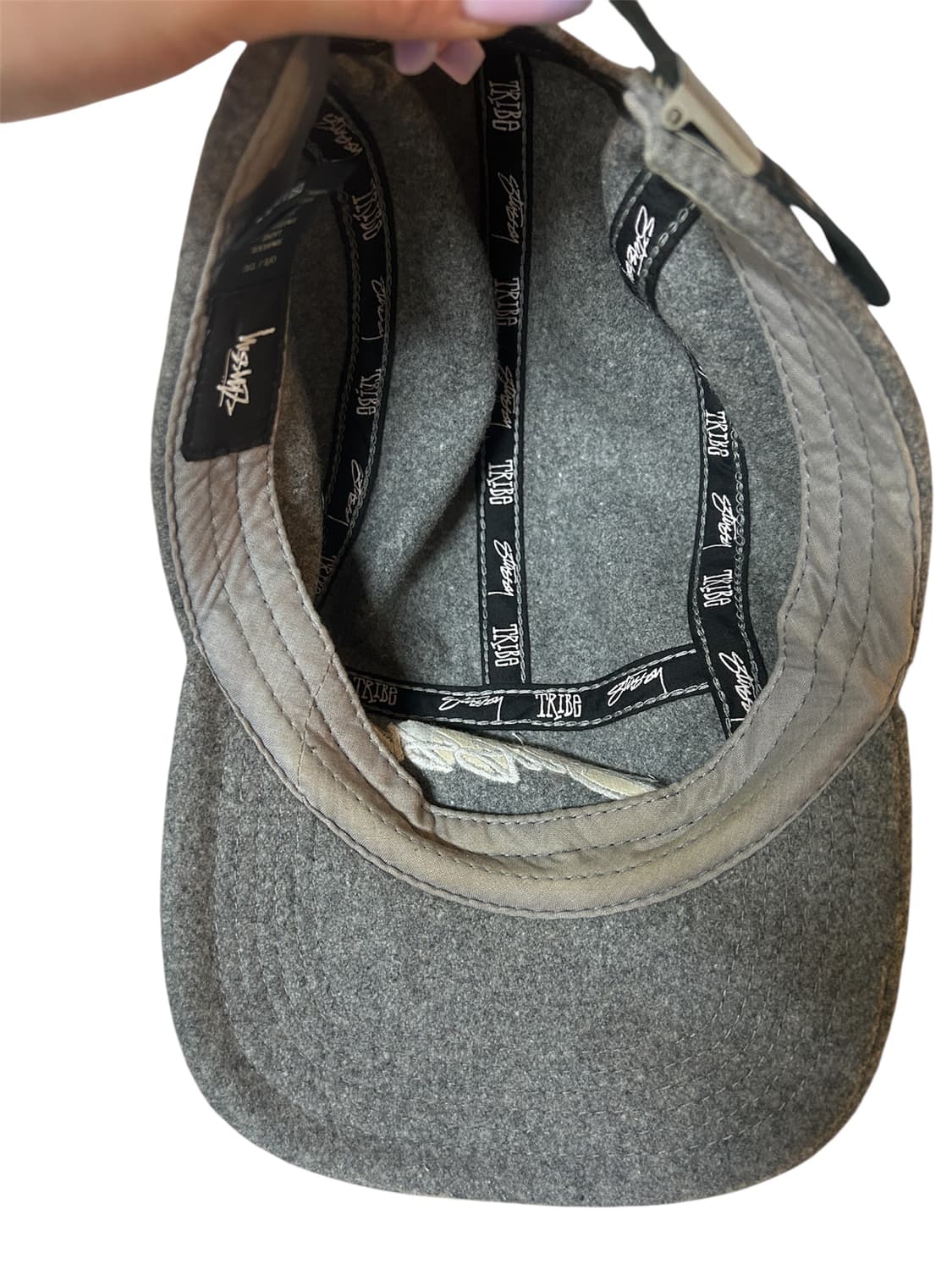 스투시 울 혼방 뉴스보이 캡 상품이미지2