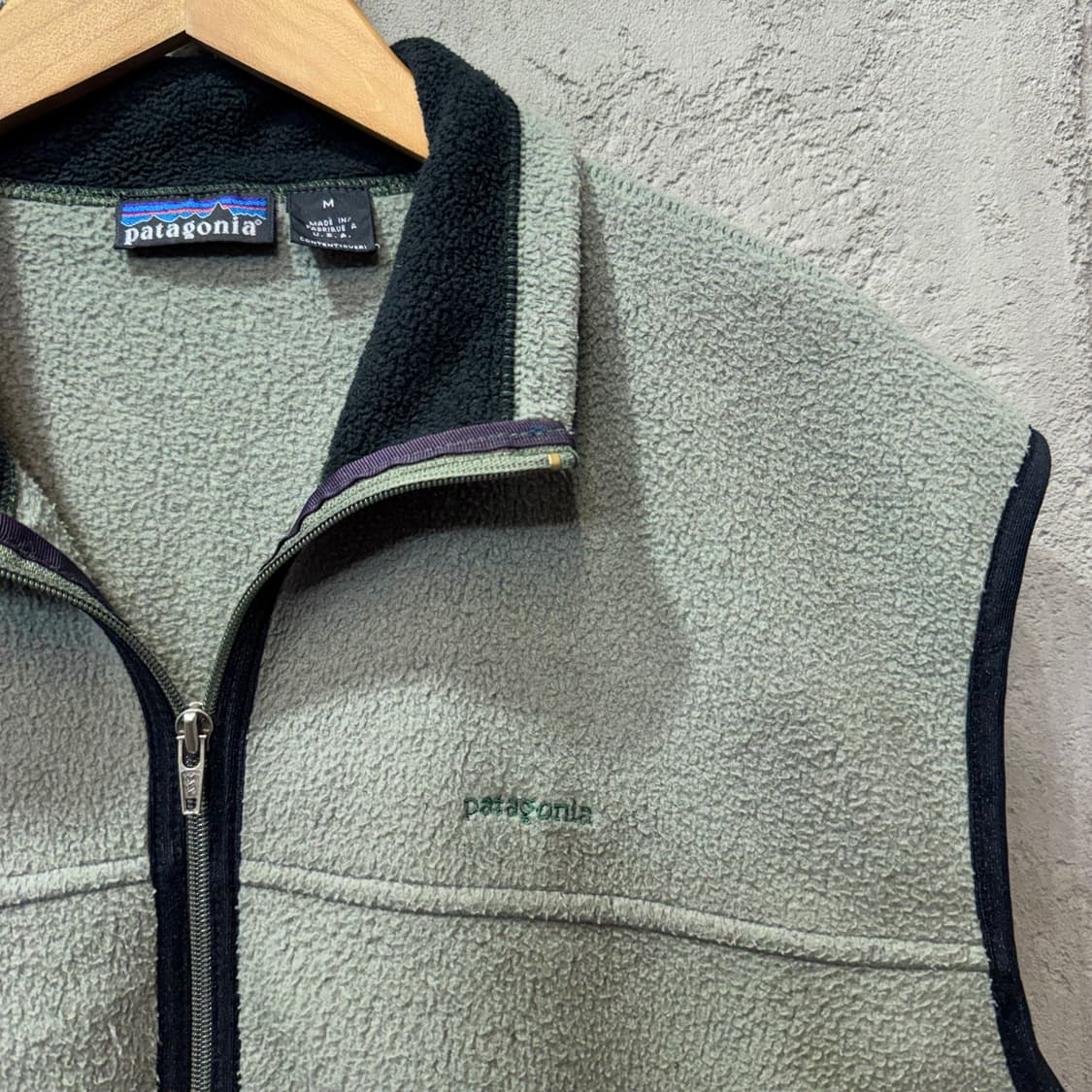 90s 파타고니아 신칠라 후리스 베스트 made in USA (M)   상품이미지2