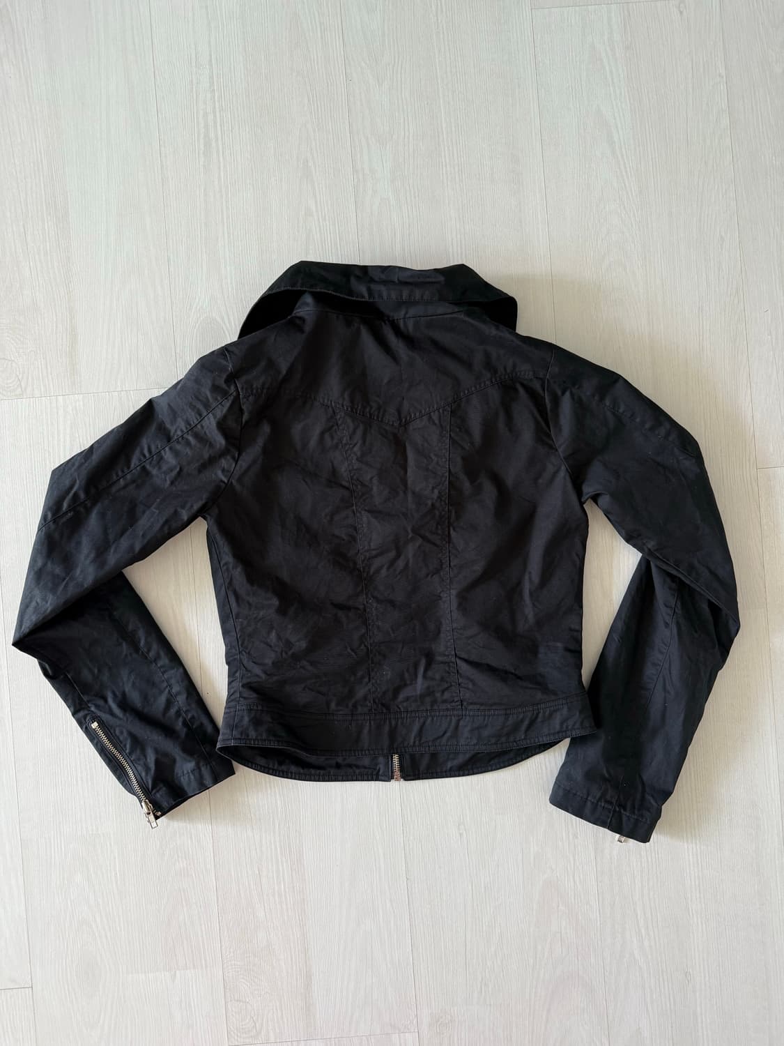 딥인블루 자켓 블랙 상품이미지2