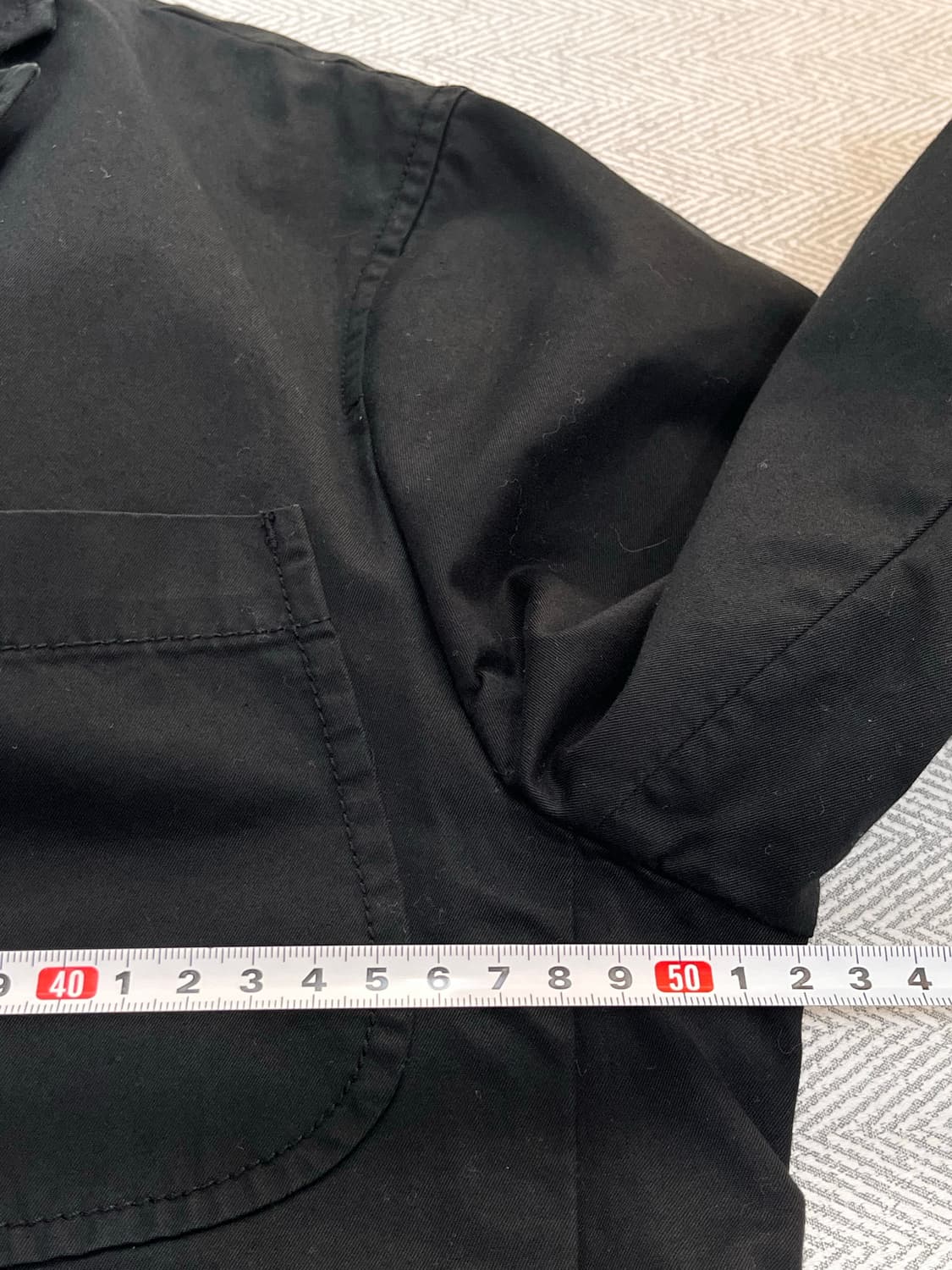 폴로 랄프로렌 블랙 코튼 블레이져 자켓 95-100사이즈 상품이미지9