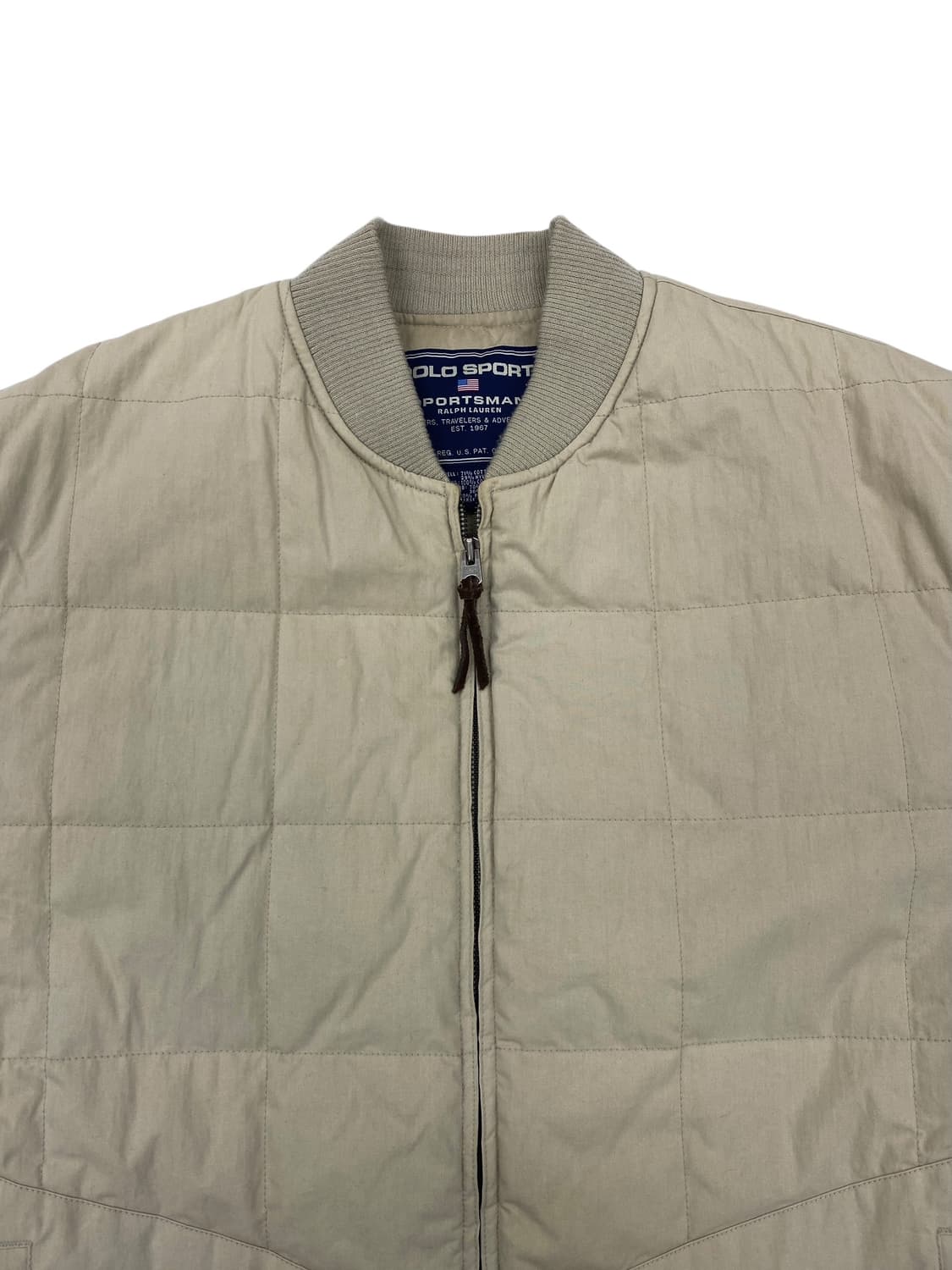 90's 폴로 스포츠 퀼팅 자켓 상품이미지3