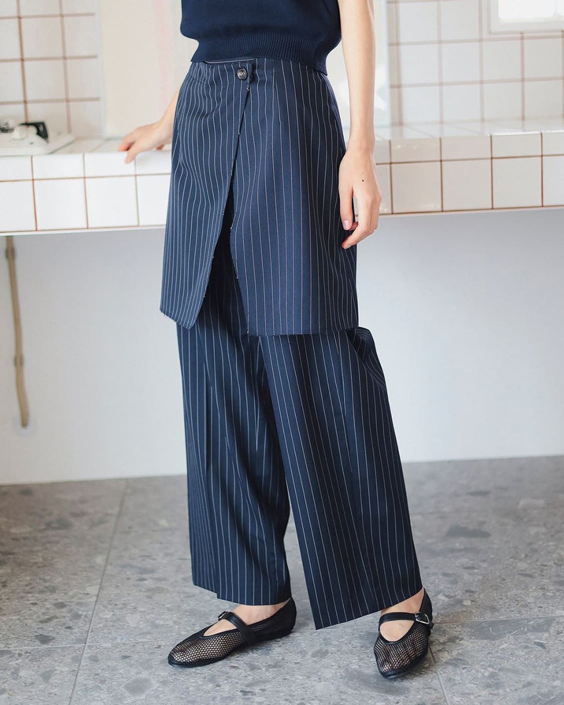 B:MING by BEAMS Wrap Skirt Pants 상품이미지3