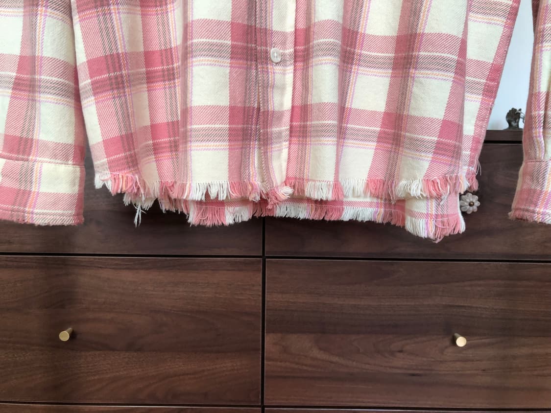 자라 플란넬 체크 셔츠 상품이미지2