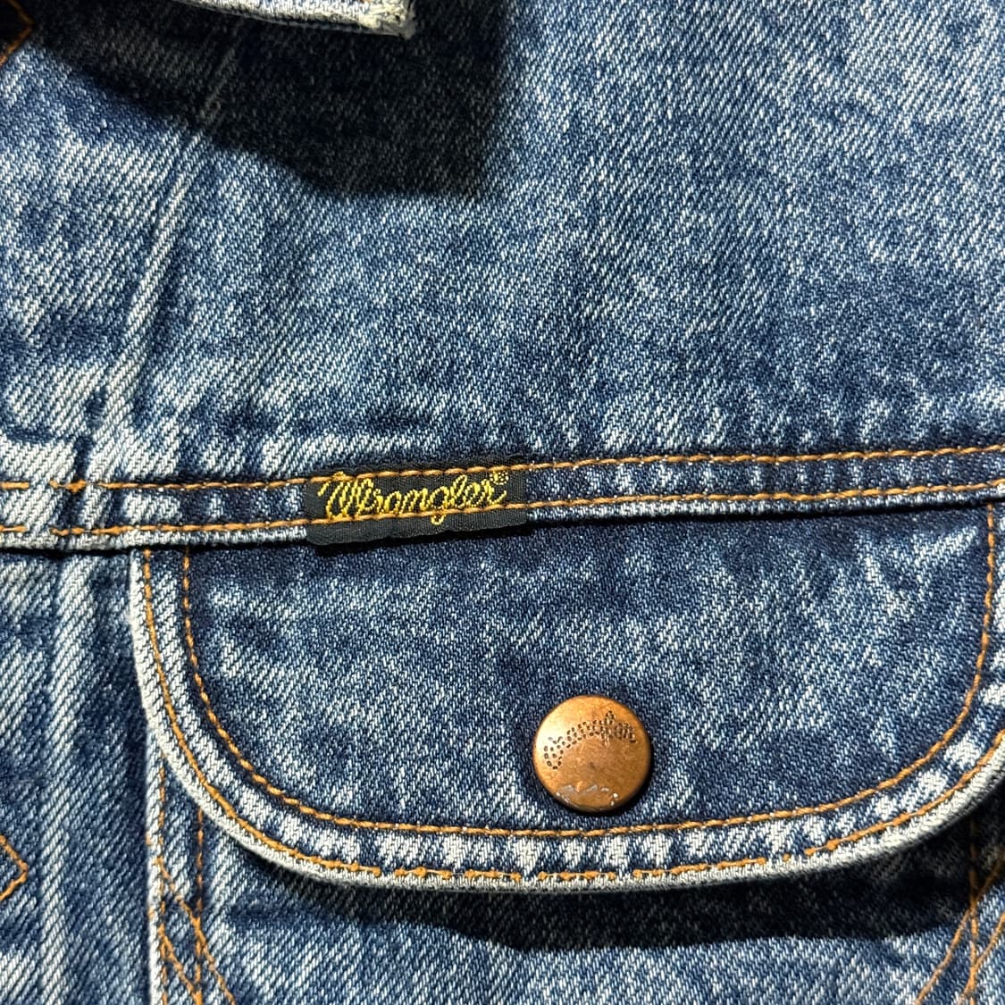 랭글러 OG 90s 웨스턴 카우보이 데님 트러커 자켓 상품이미지5