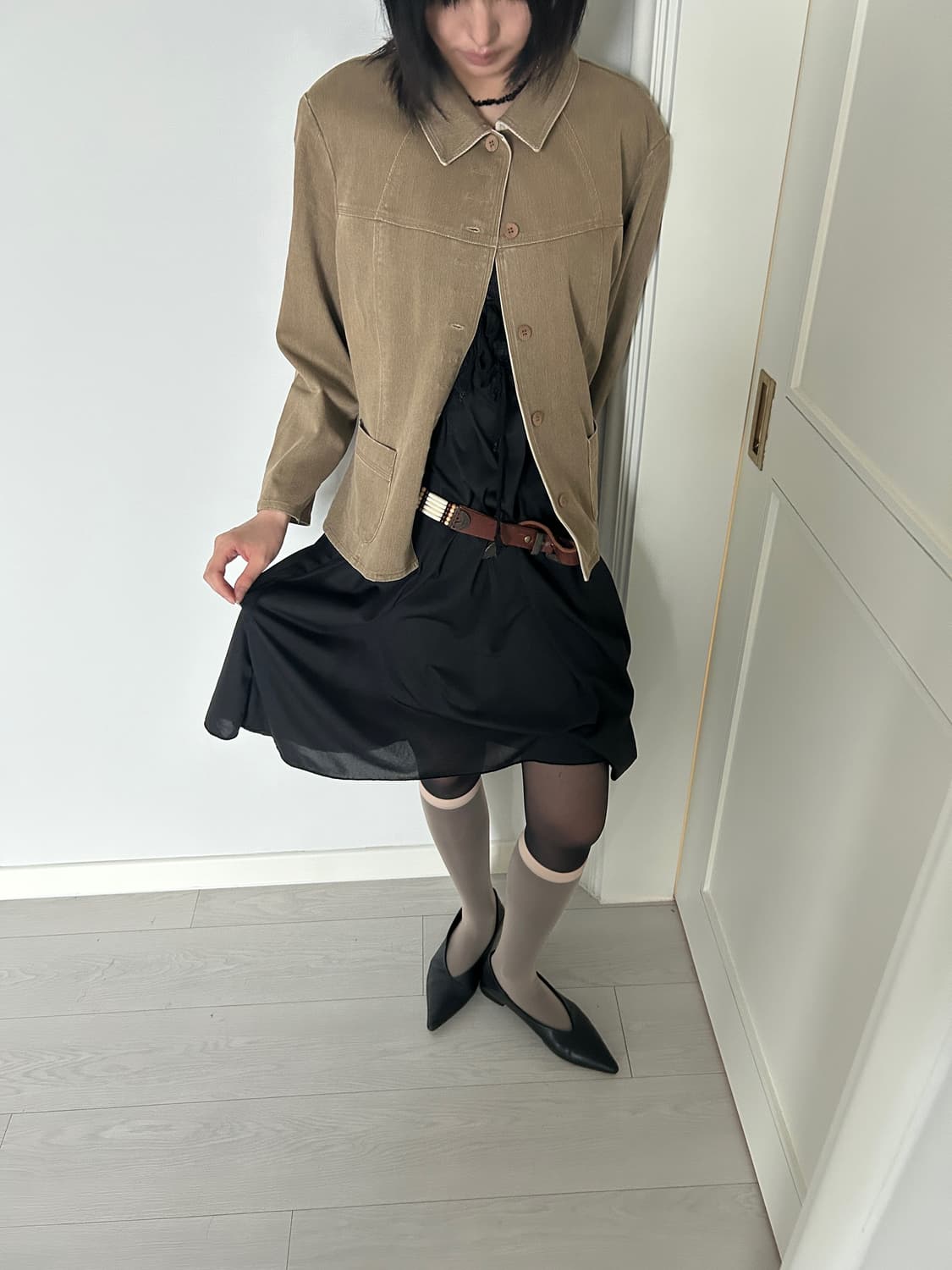 Olive Green Pocket Jacket / 빈티지 자켓 상품이미지3