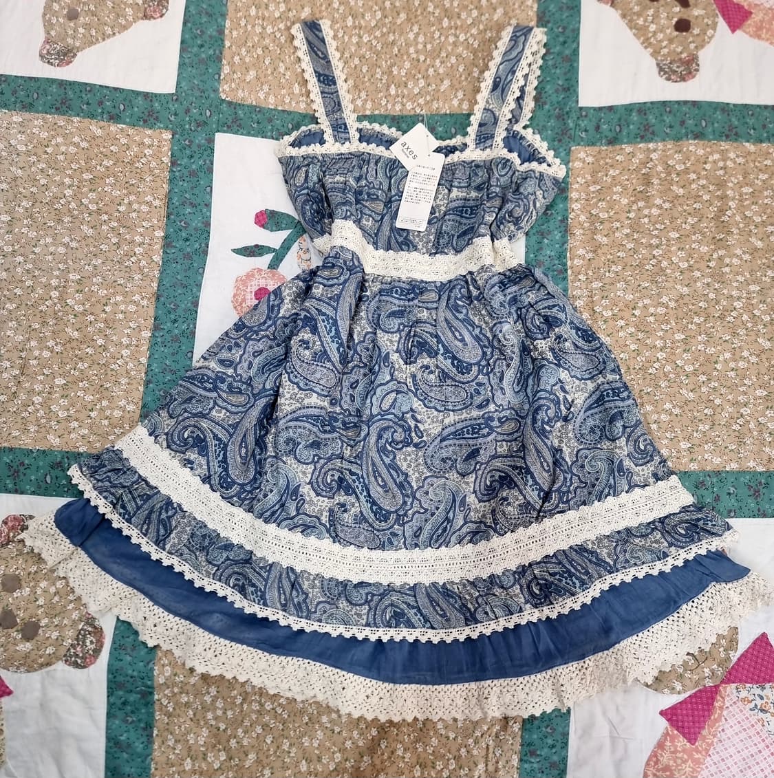 액시즈팜 페이즐리 레이스 원피스 상품이미지6