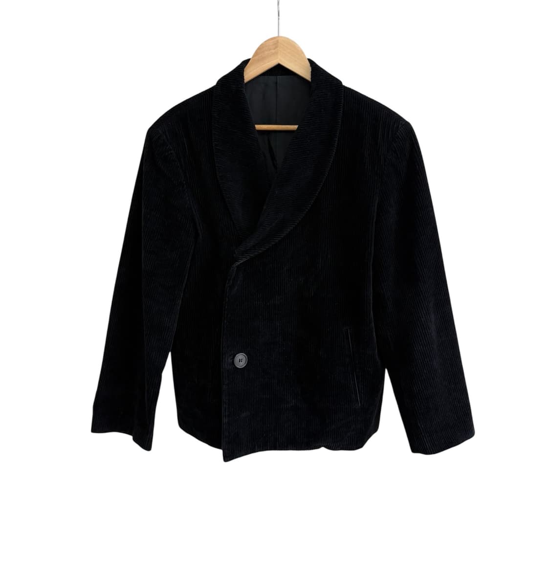 요지야마모토 코듀로이 브레스티드 자켓 상품이미지1