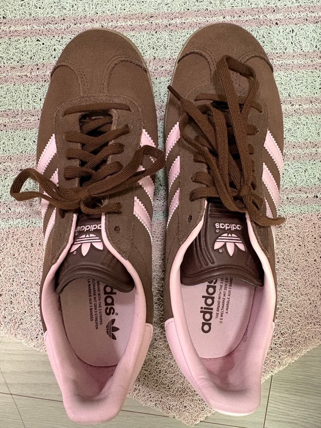 아디다스 가젤 핑크브라운 상품이미지8