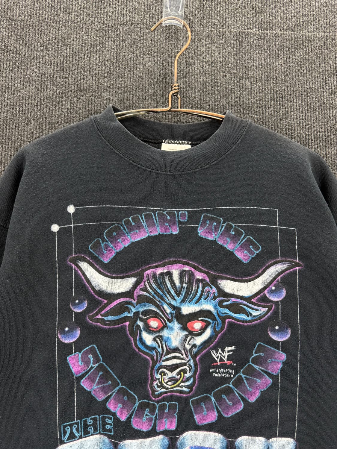 1999 WWF 더락 스맥다운 맨투맨 상품이미지2