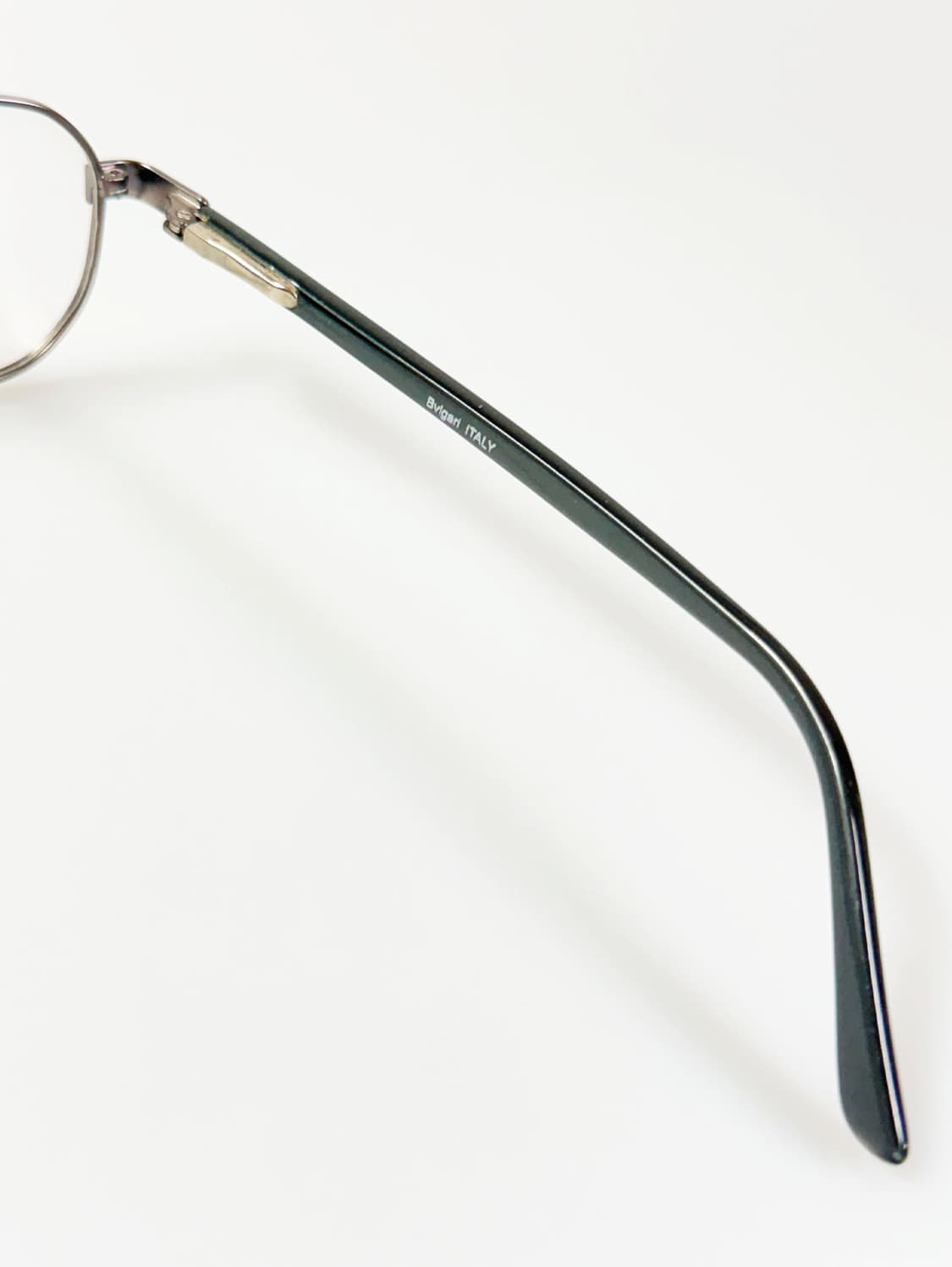 BVLGARI 불가리 건메탈 슬림 스퀘어 빈티지 안경 상품이미지6