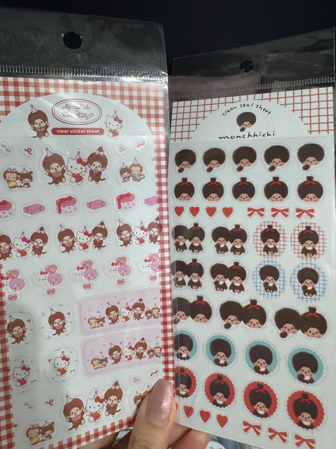 몬치치 스티커+가챠 키링 상품이미지1