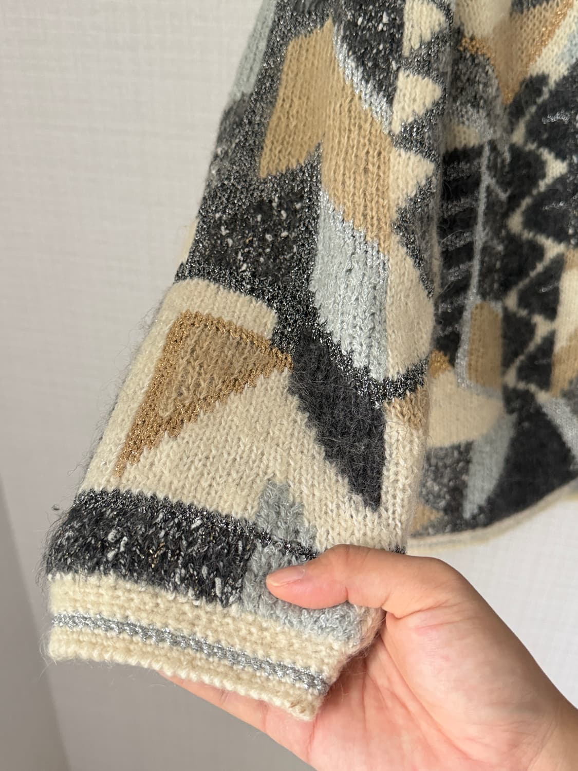 빈티지 니트 가디건 상품이미지5