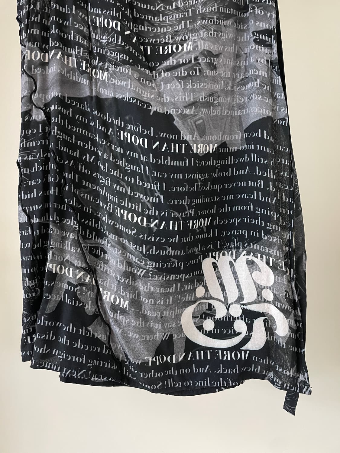 MORE THAN DOPE 랩스커트 상품이미지2