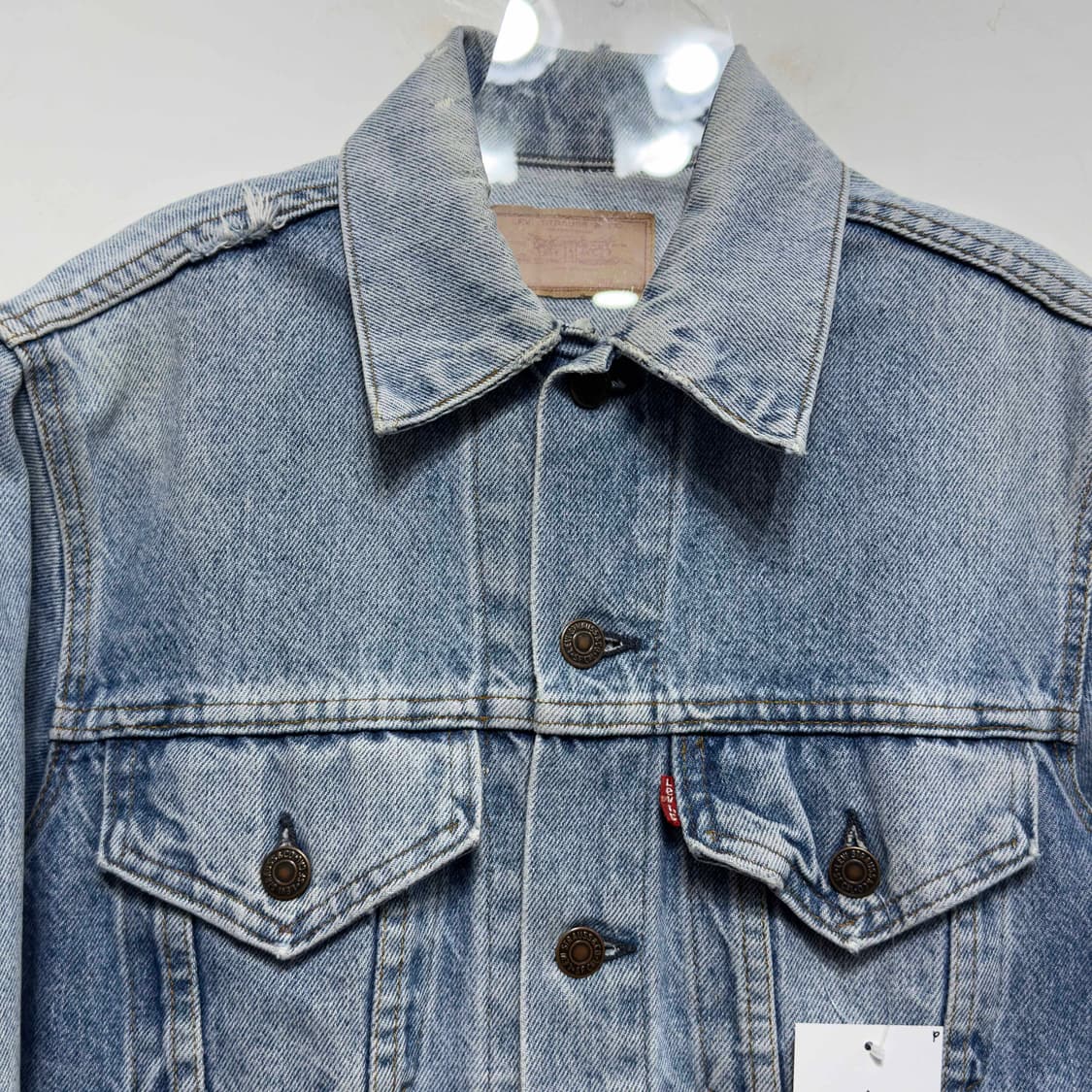 80s 리바이스 데님 자켓 USA 상품이미지2
