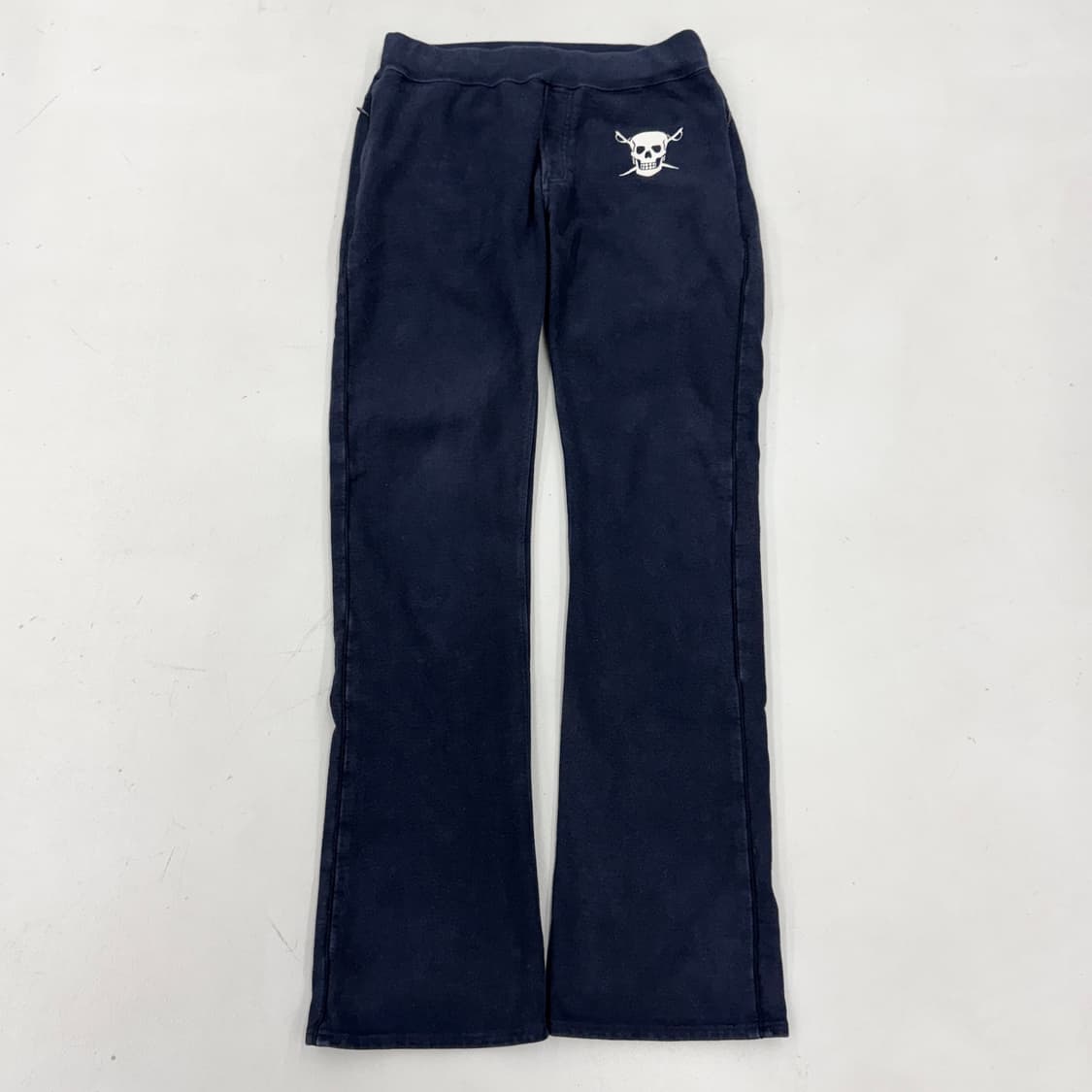 히스테릭글래머 제팬 스컬 해골 자수 부츠컷 트랙팬츠 상품이미지2