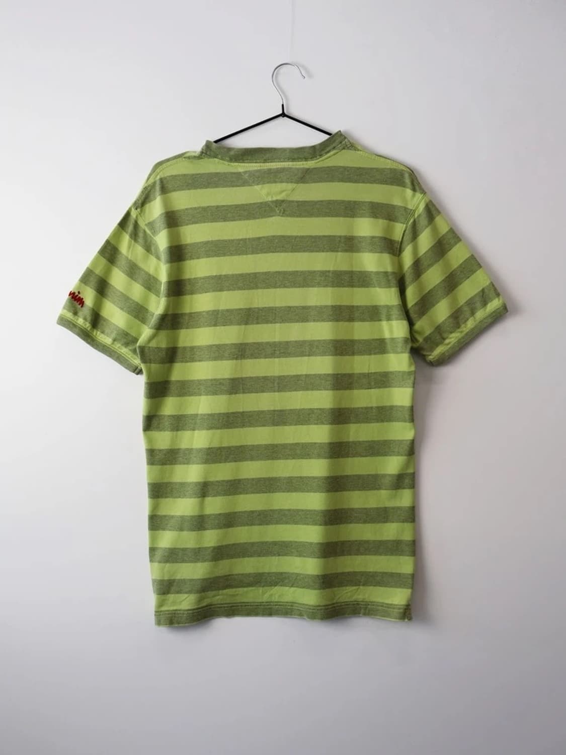 Tommy Hilfiger Green Stripe Tee 상품이미지5