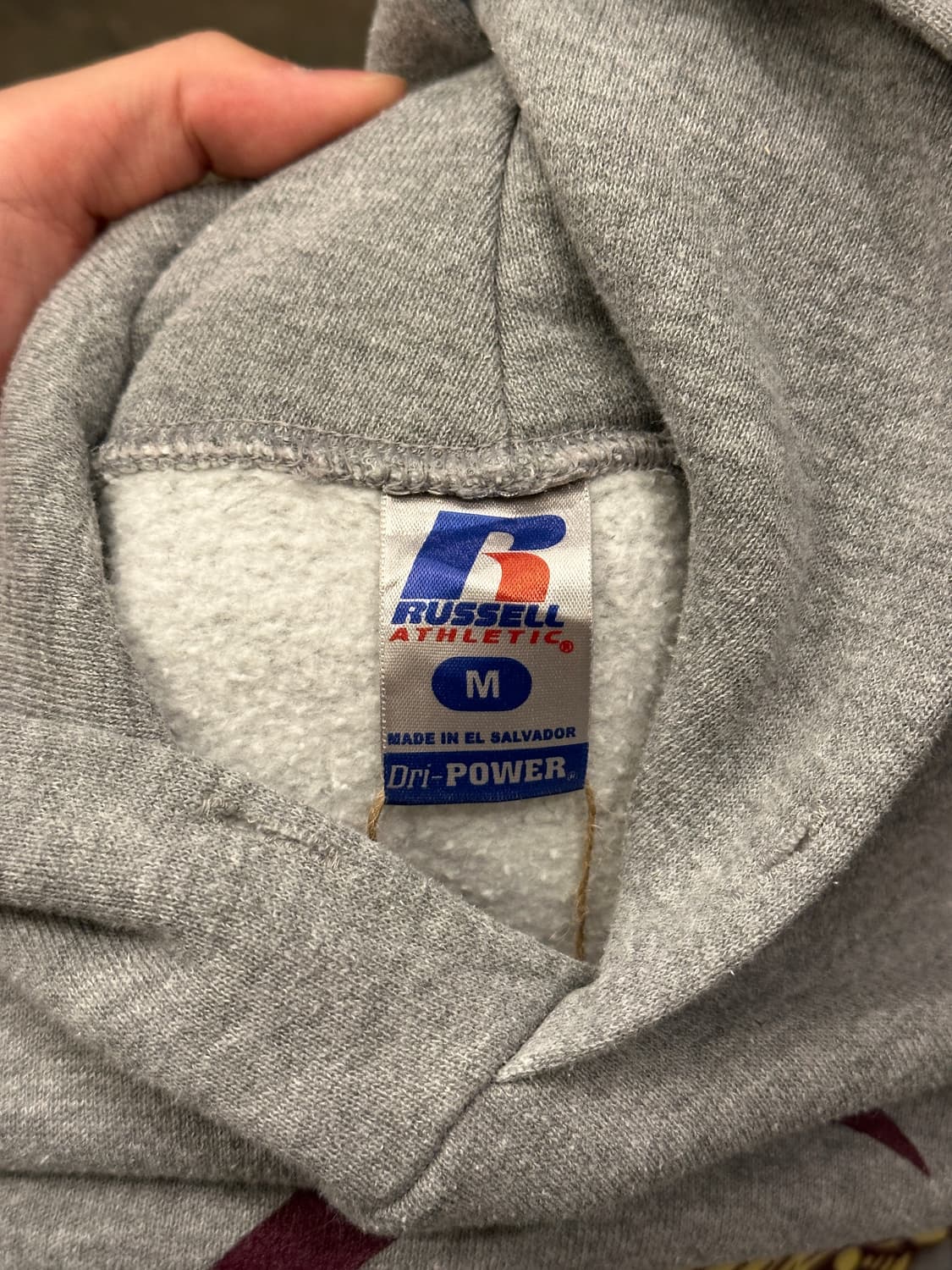 러셀 애슬레틱 그레이 후드티 Avon Grove M 상품이미지5